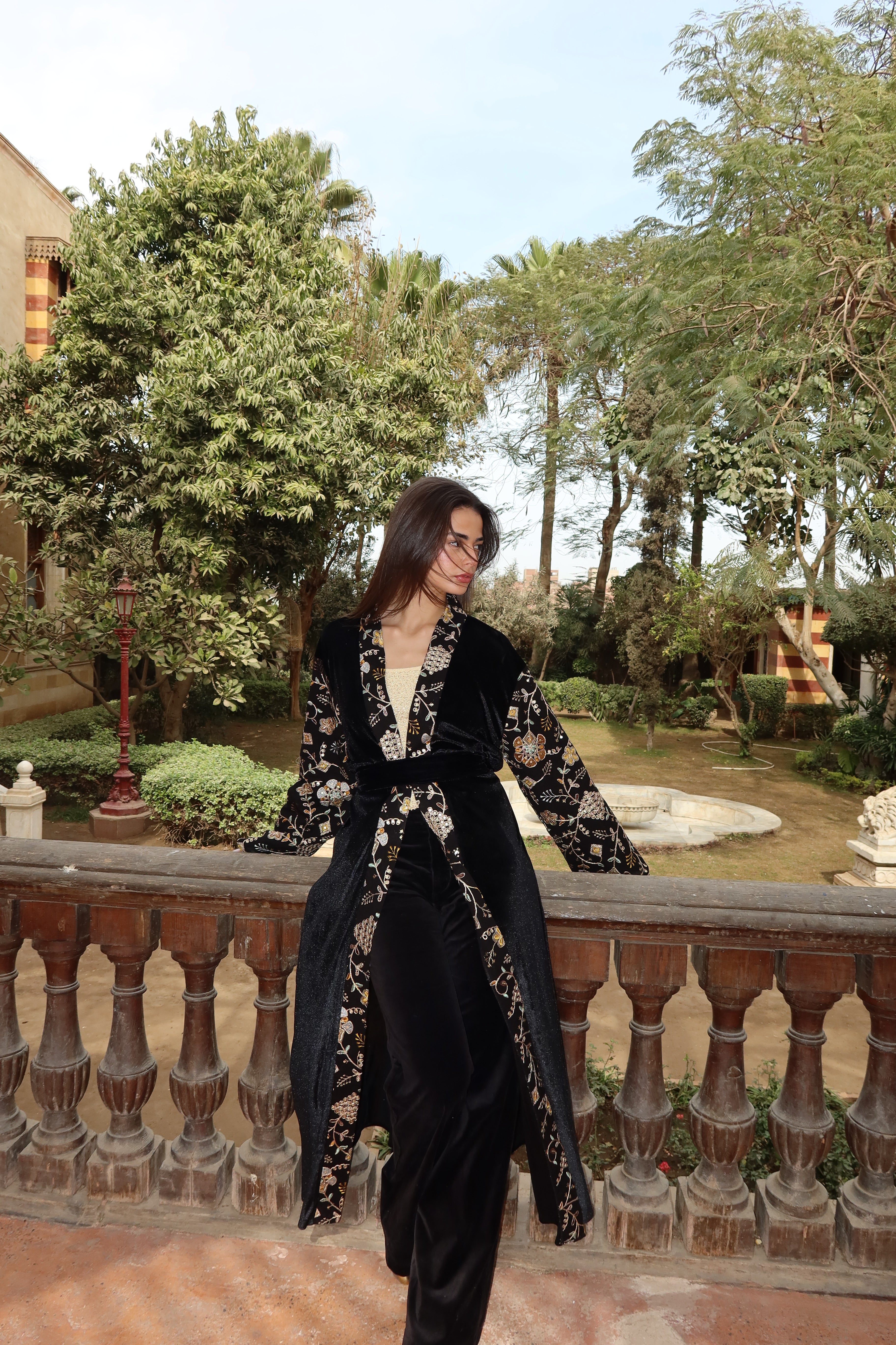 Golden Crescent Velvet