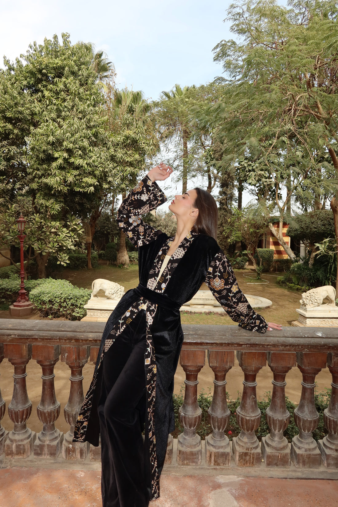 Golden Crescent Velvet