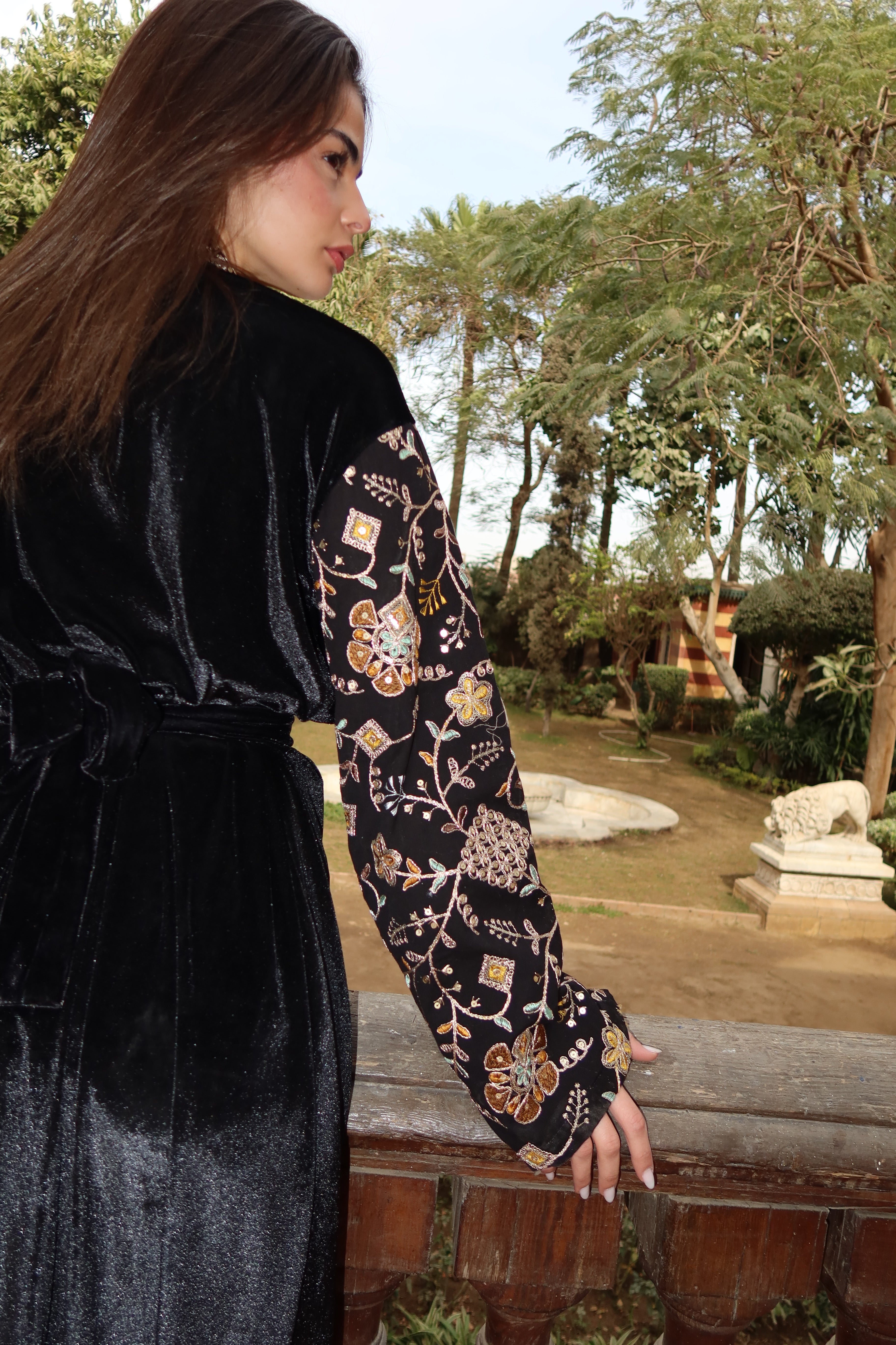 Golden Crescent Velvet