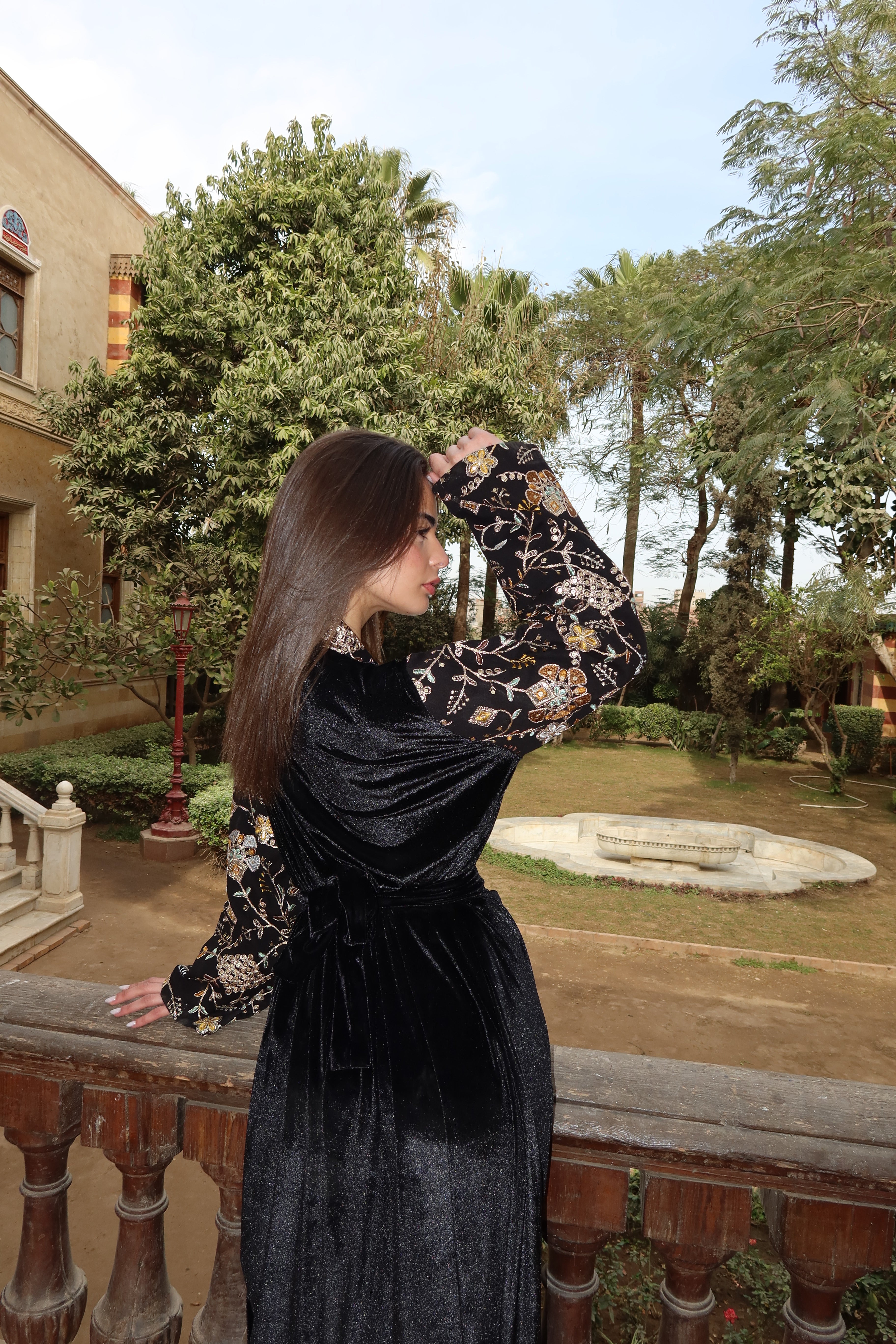 Golden Crescent Velvet