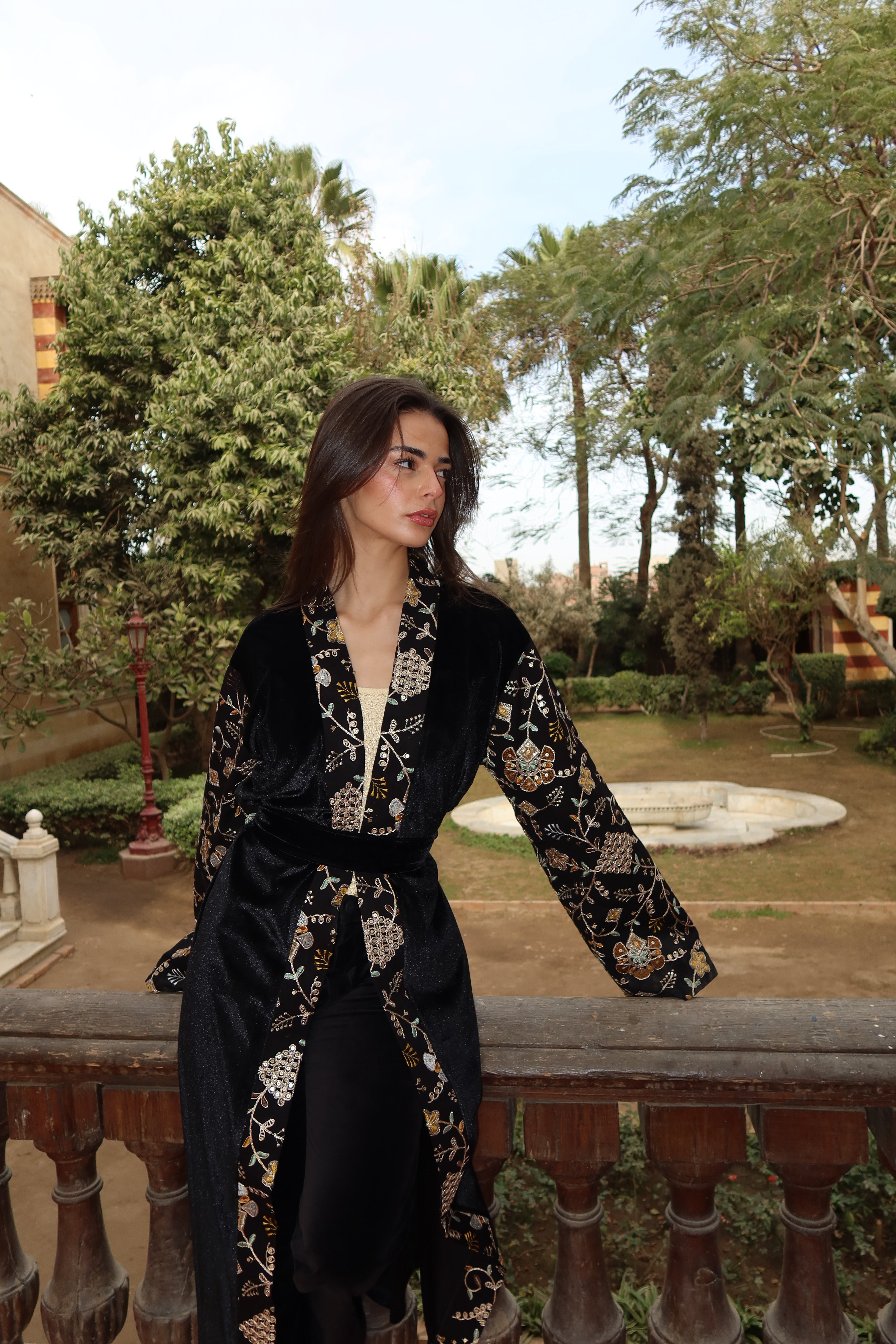 Golden Crescent Velvet