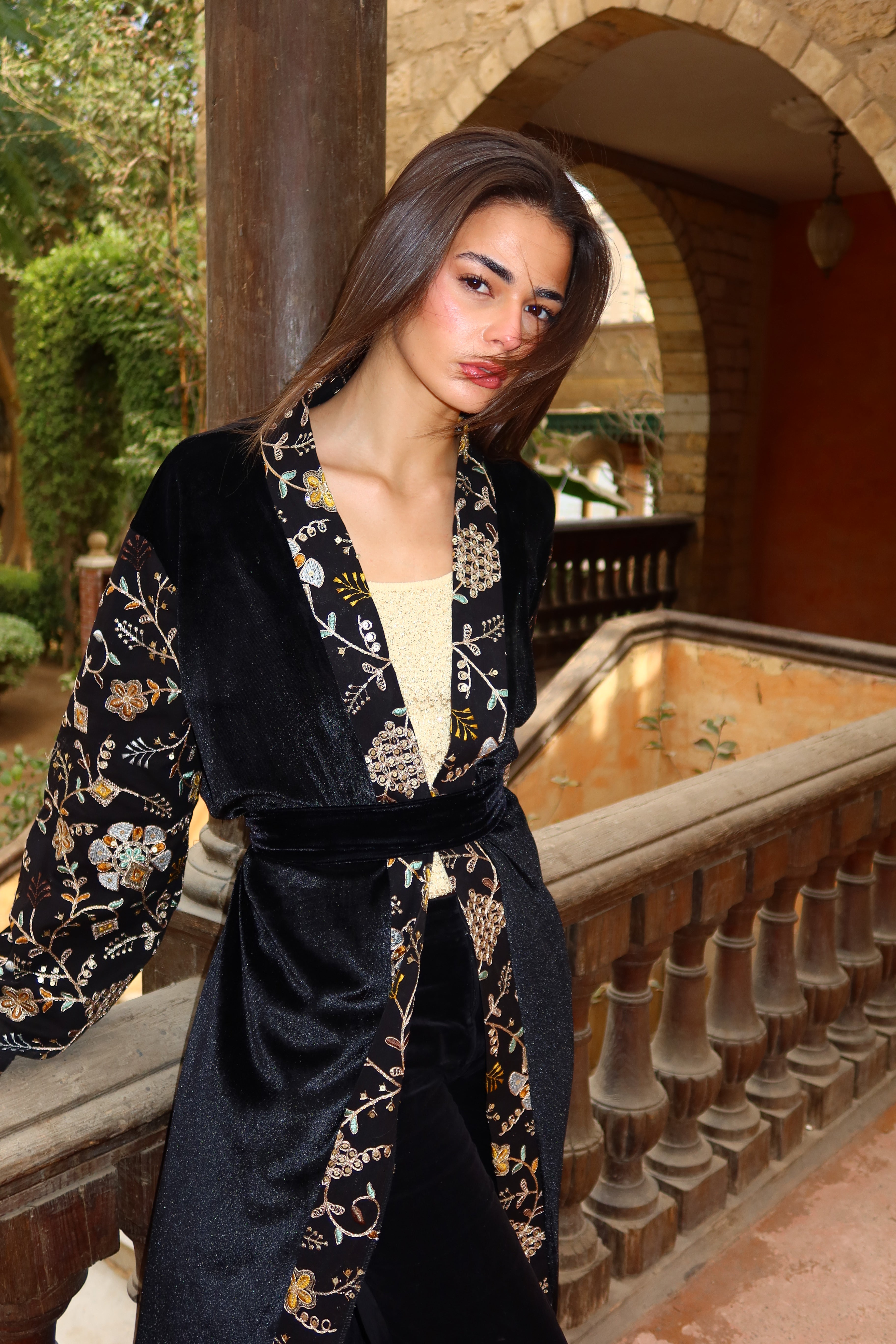 Golden Crescent Velvet