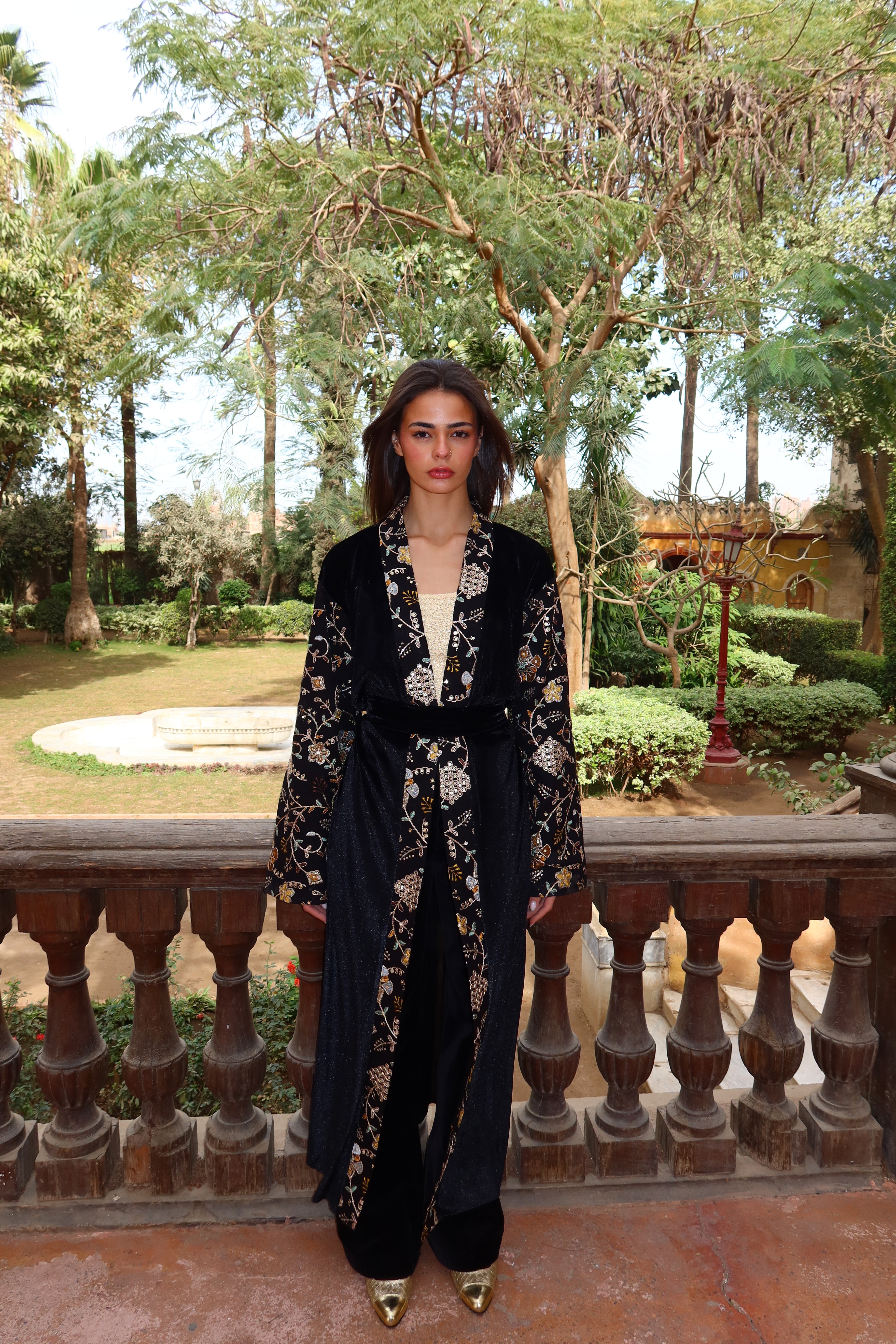 Golden Crescent Velvet