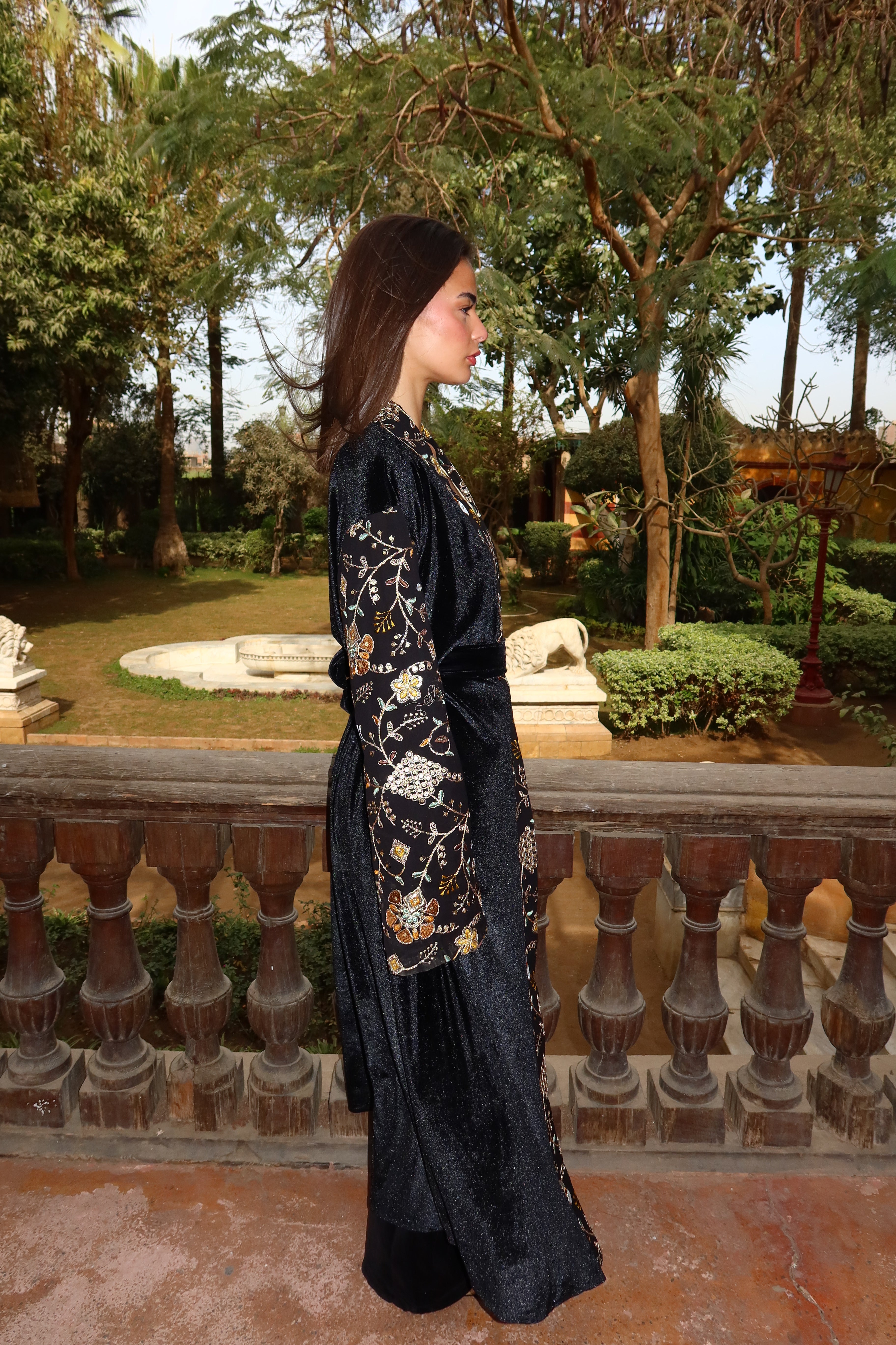 Golden Crescent Velvet