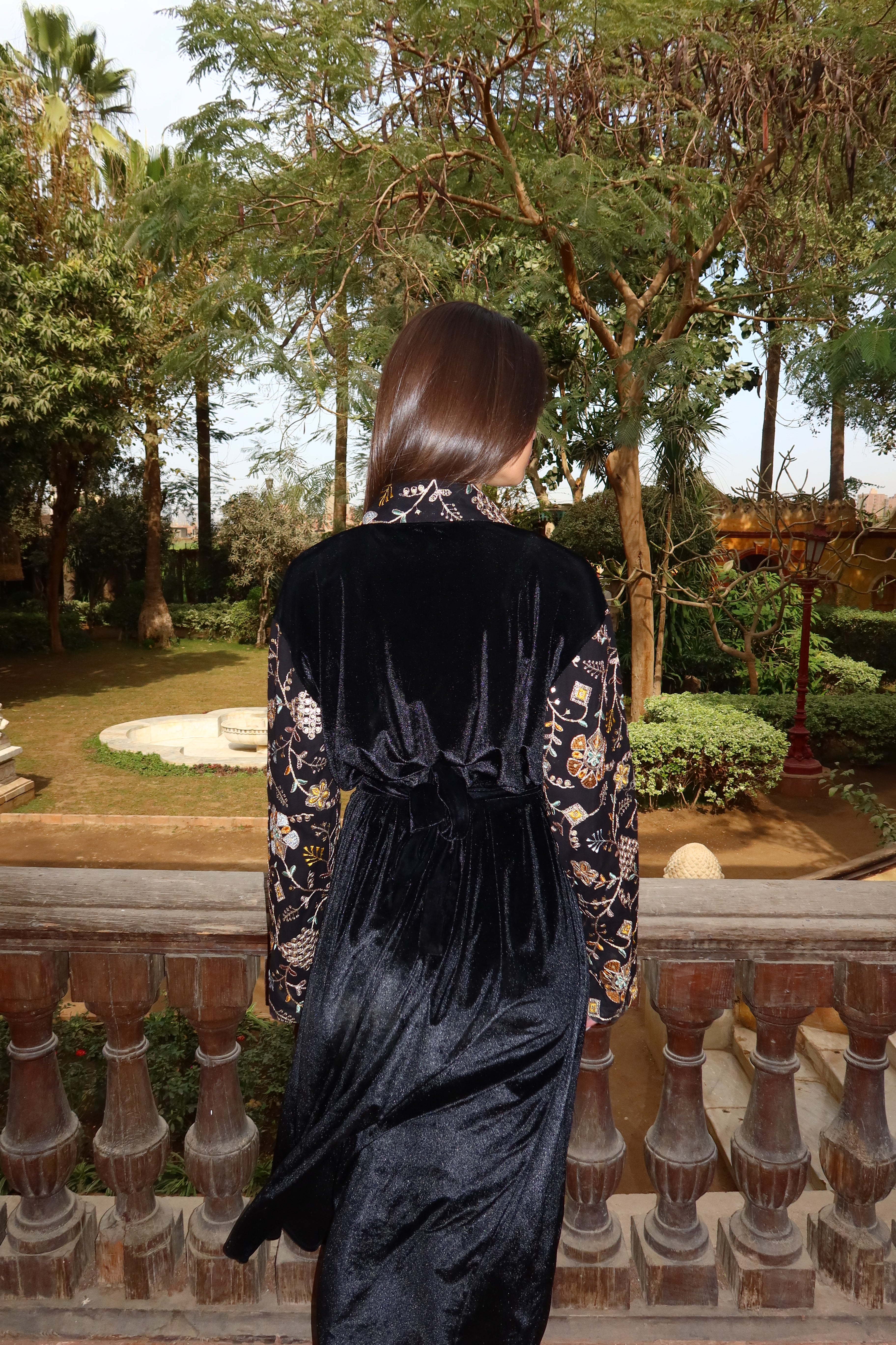 Golden Crescent Velvet