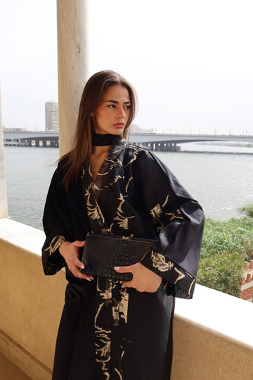 Golden Night Velvet Kaftan