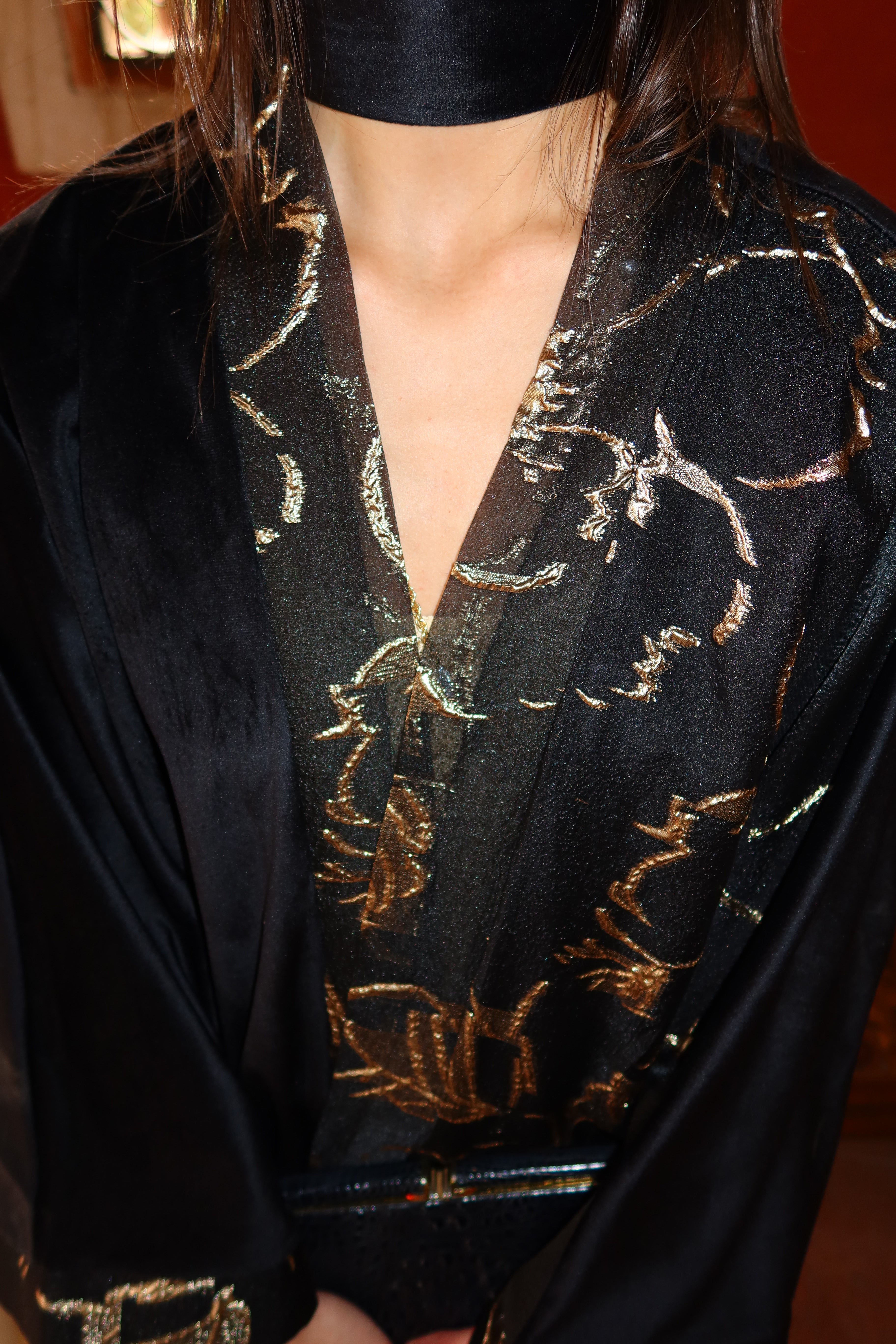 Golden Night Velvet Kaftan