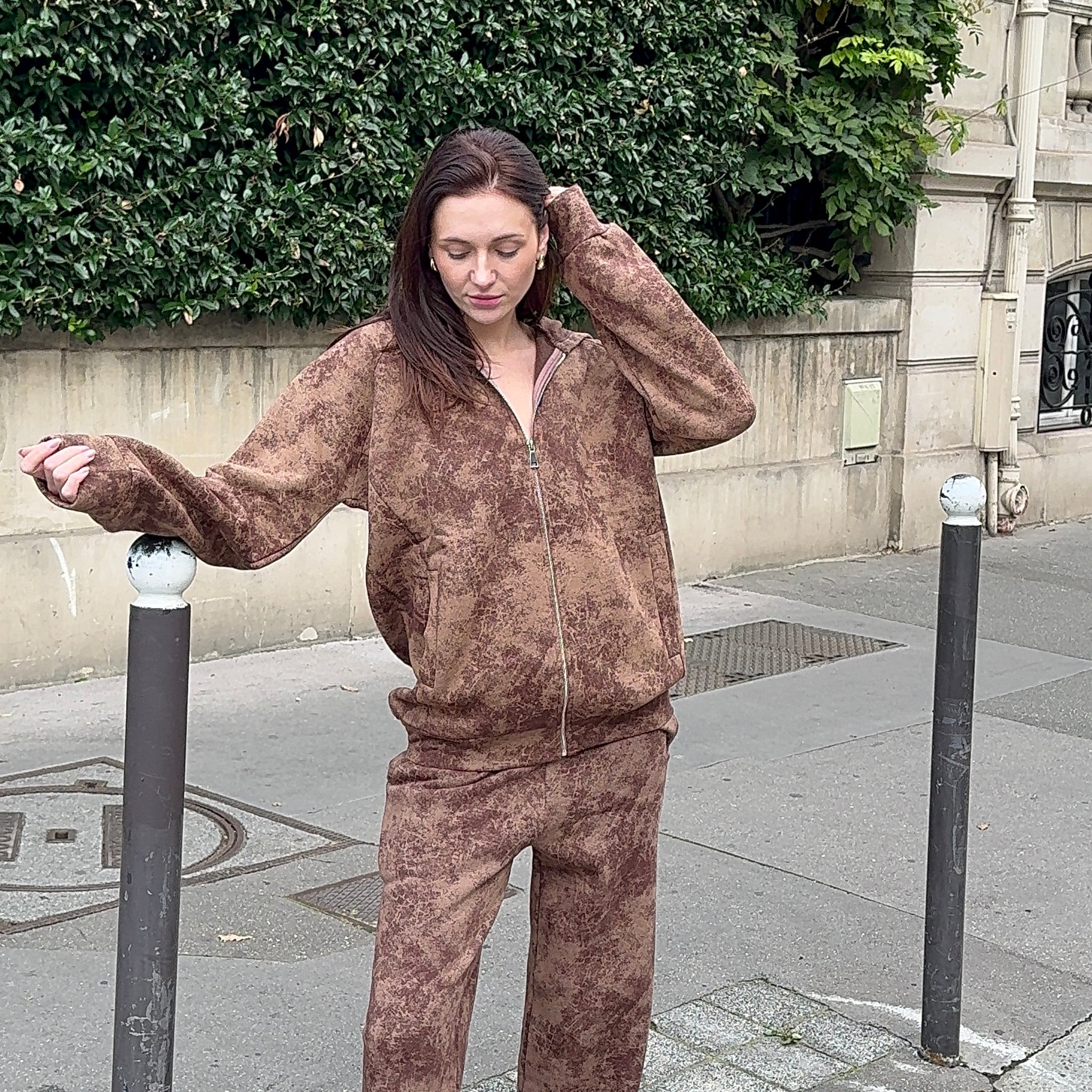 mocha tie dye