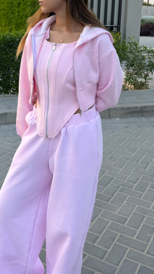 baby pink corset