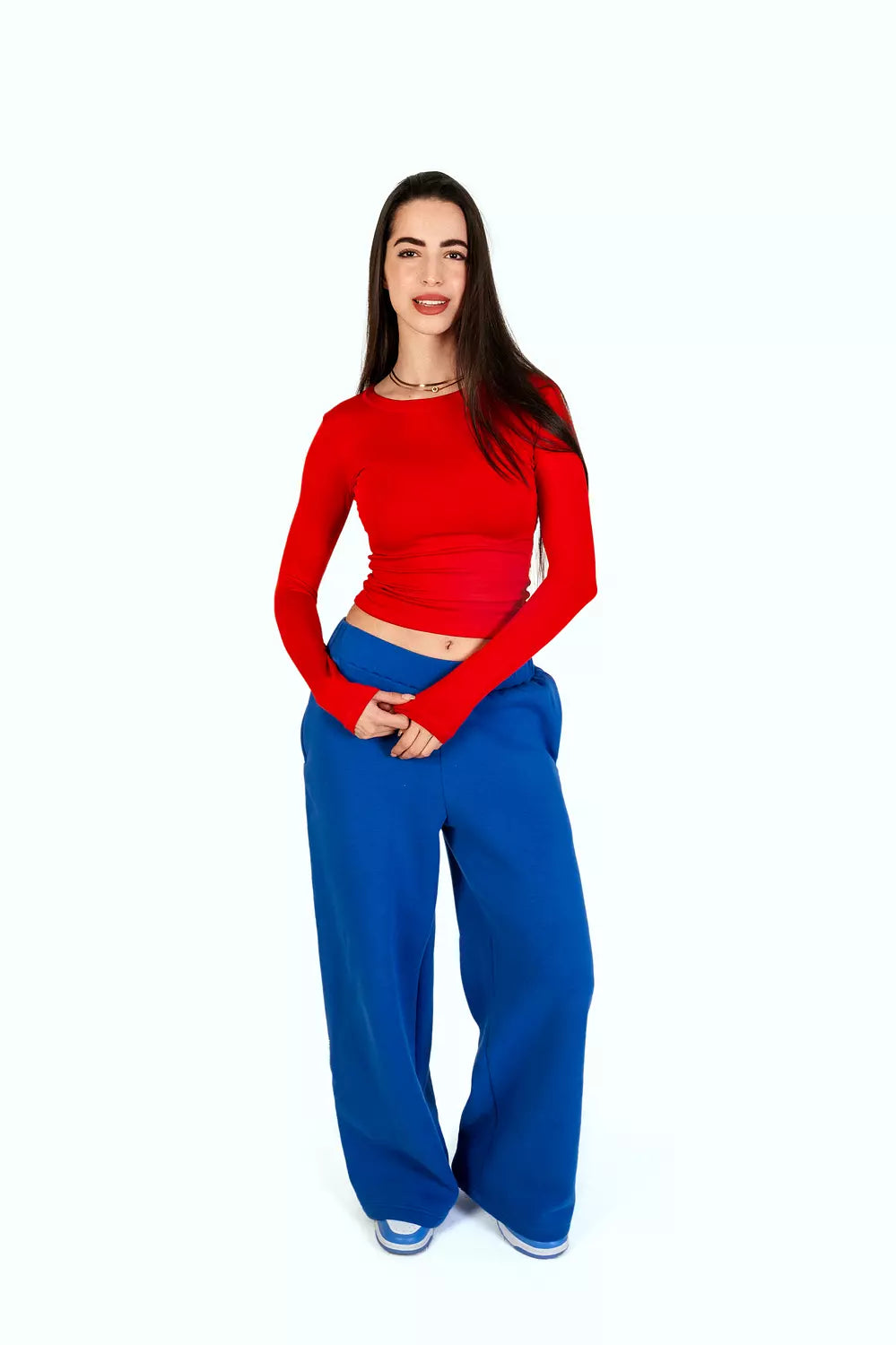red long sleeve