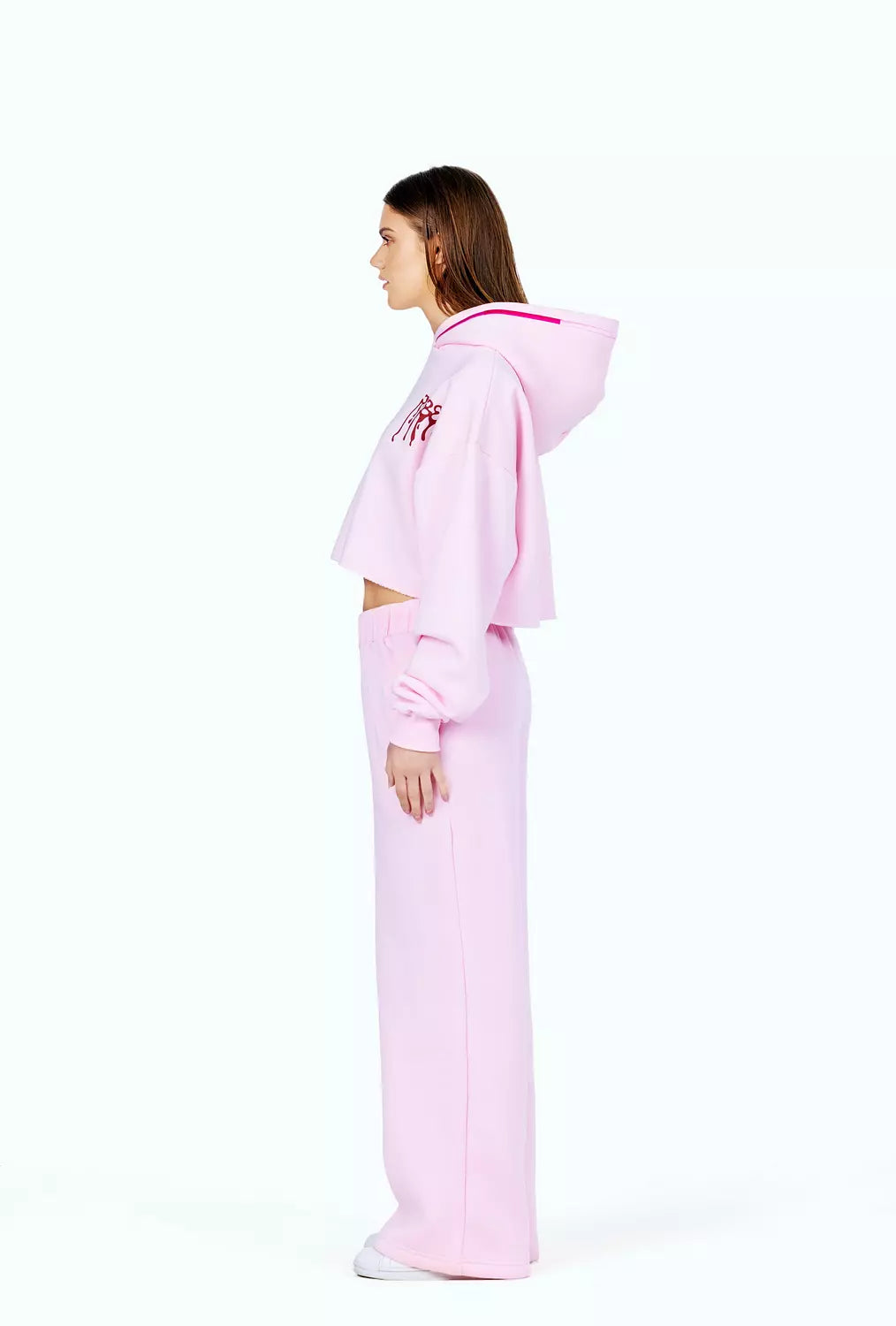 pink wide leg