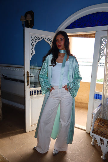 Mint Moon Kaftan