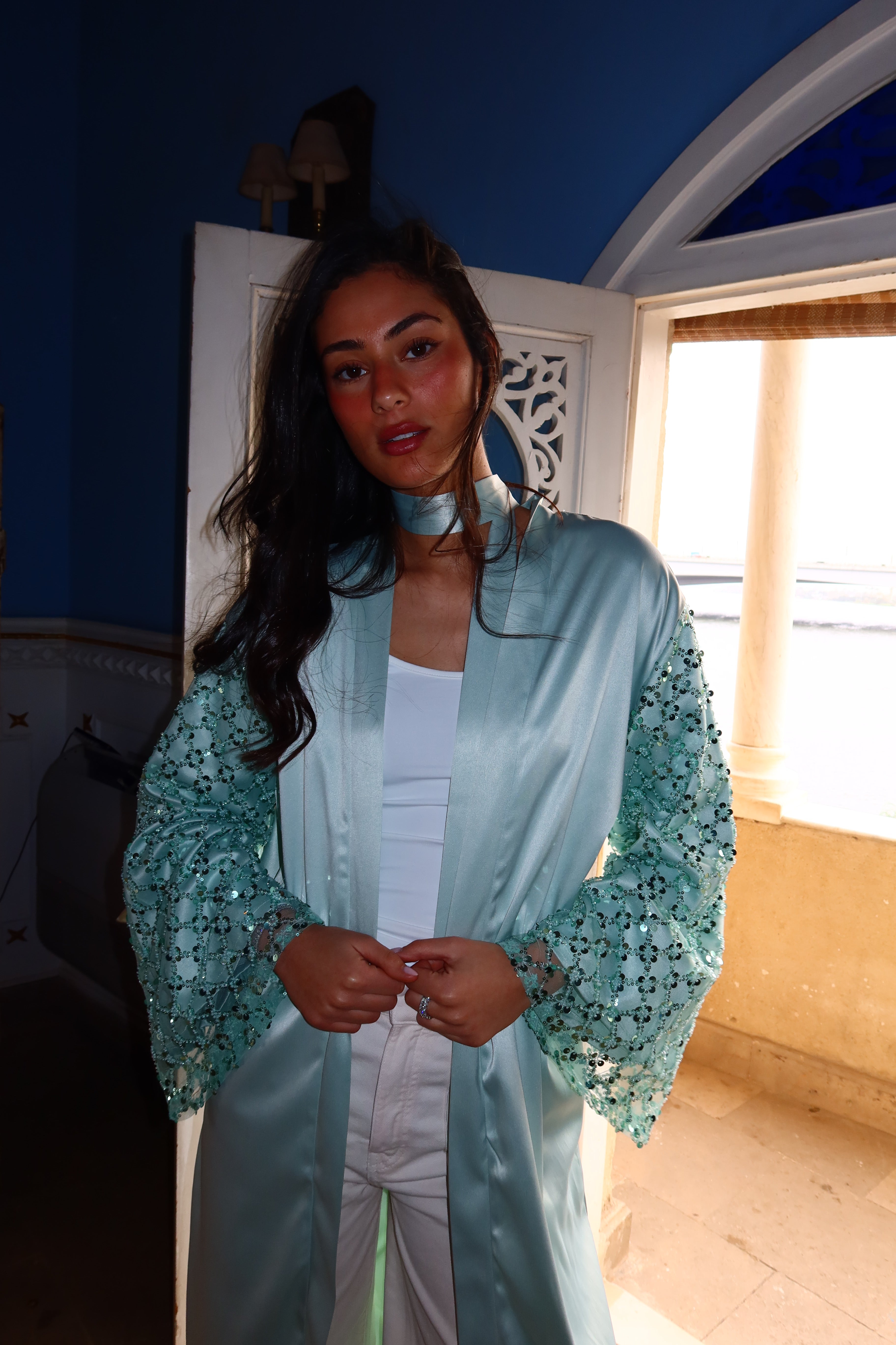 Mint Moon Kaftan