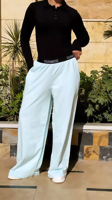kamzi pale turquoise