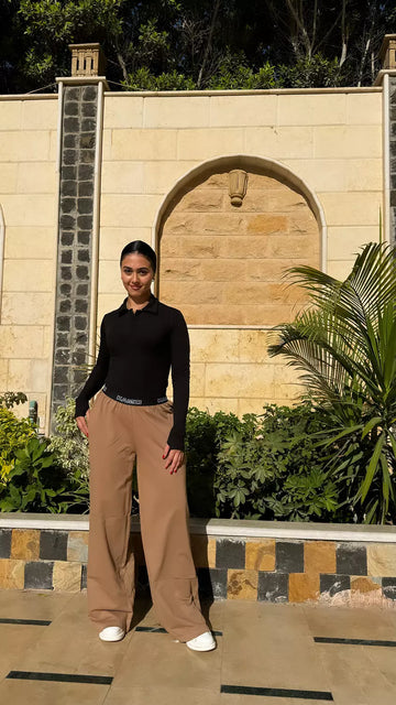 kamzi summer brown pants