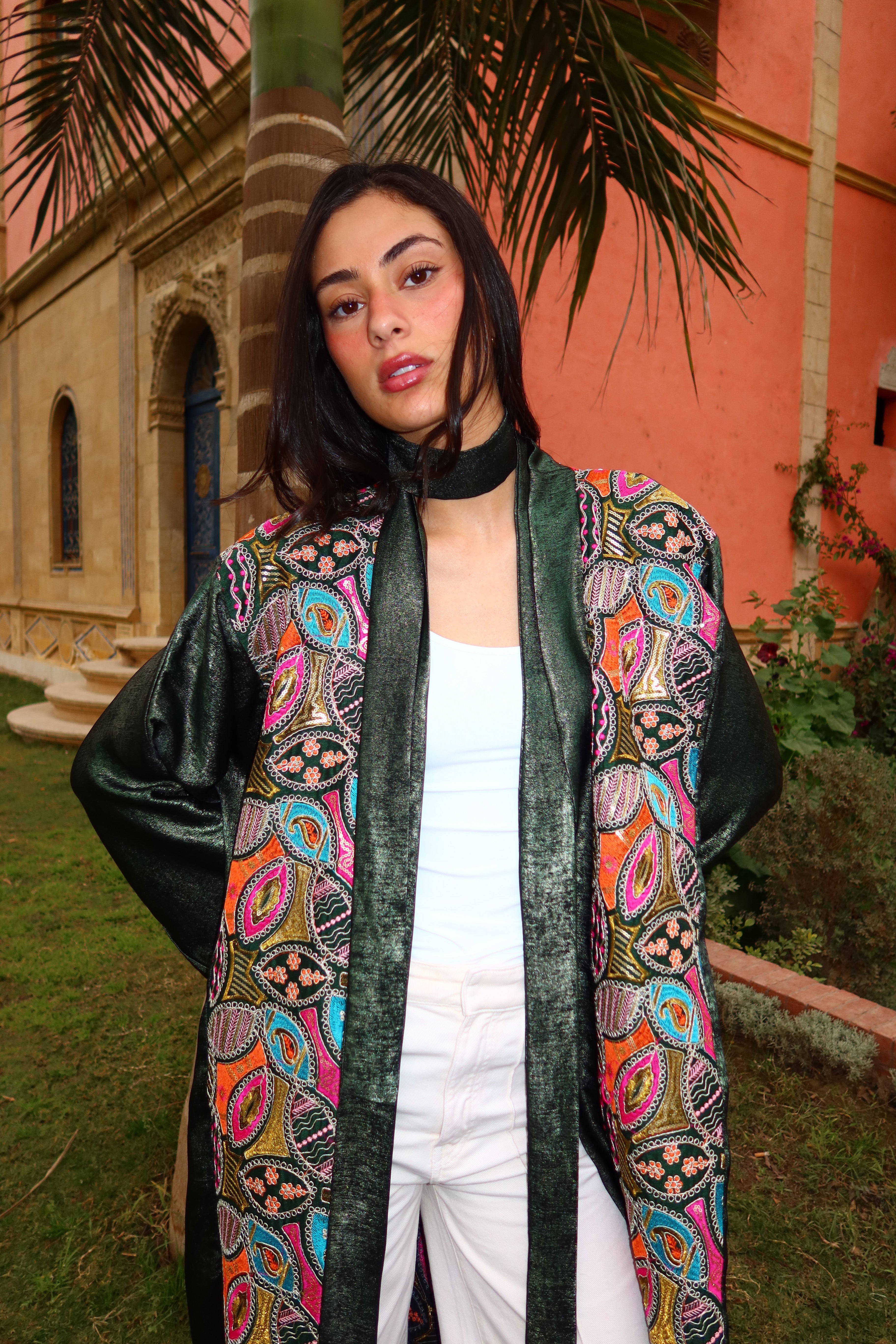 Emerald Night Kaftan