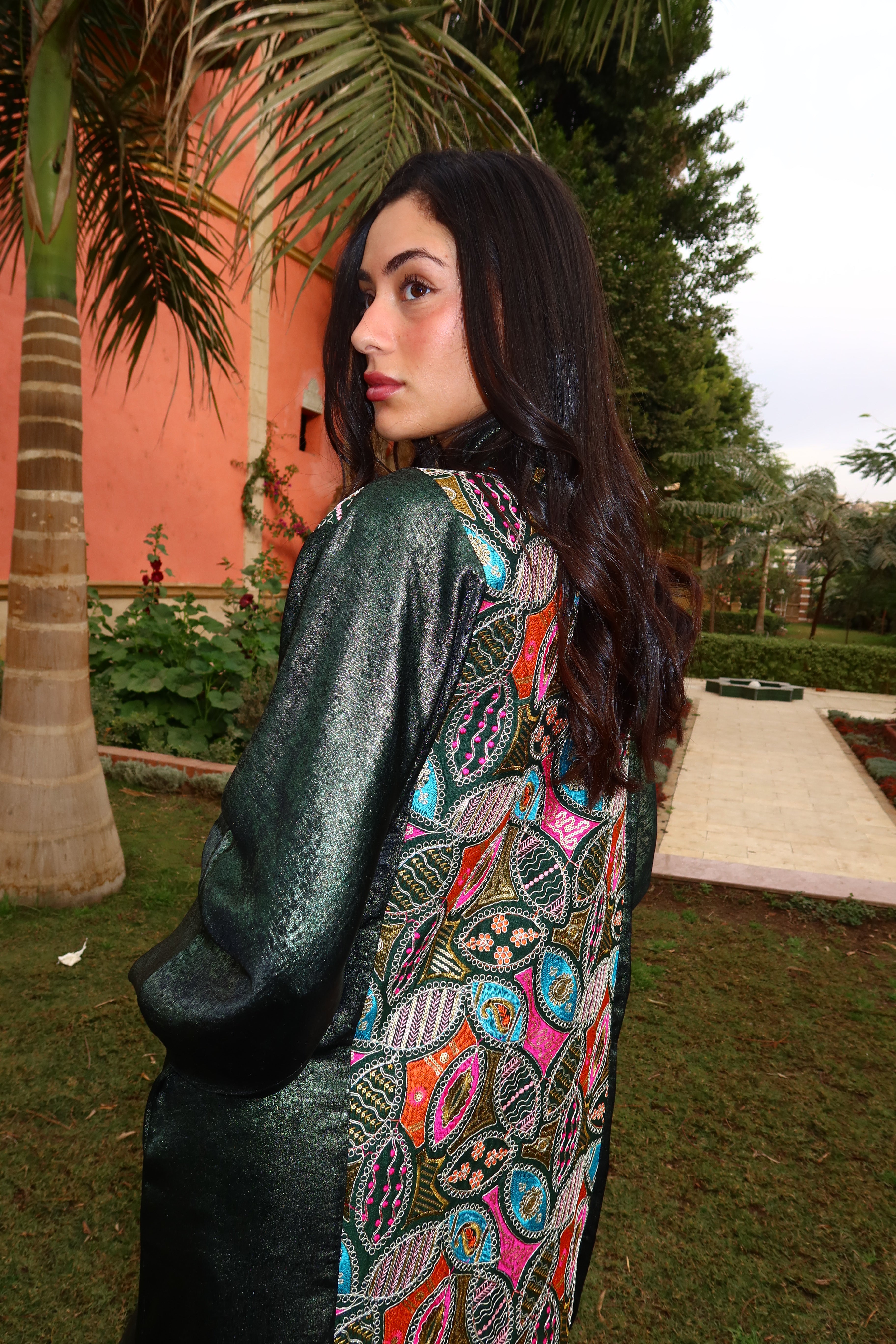 Emerald Night Kaftan