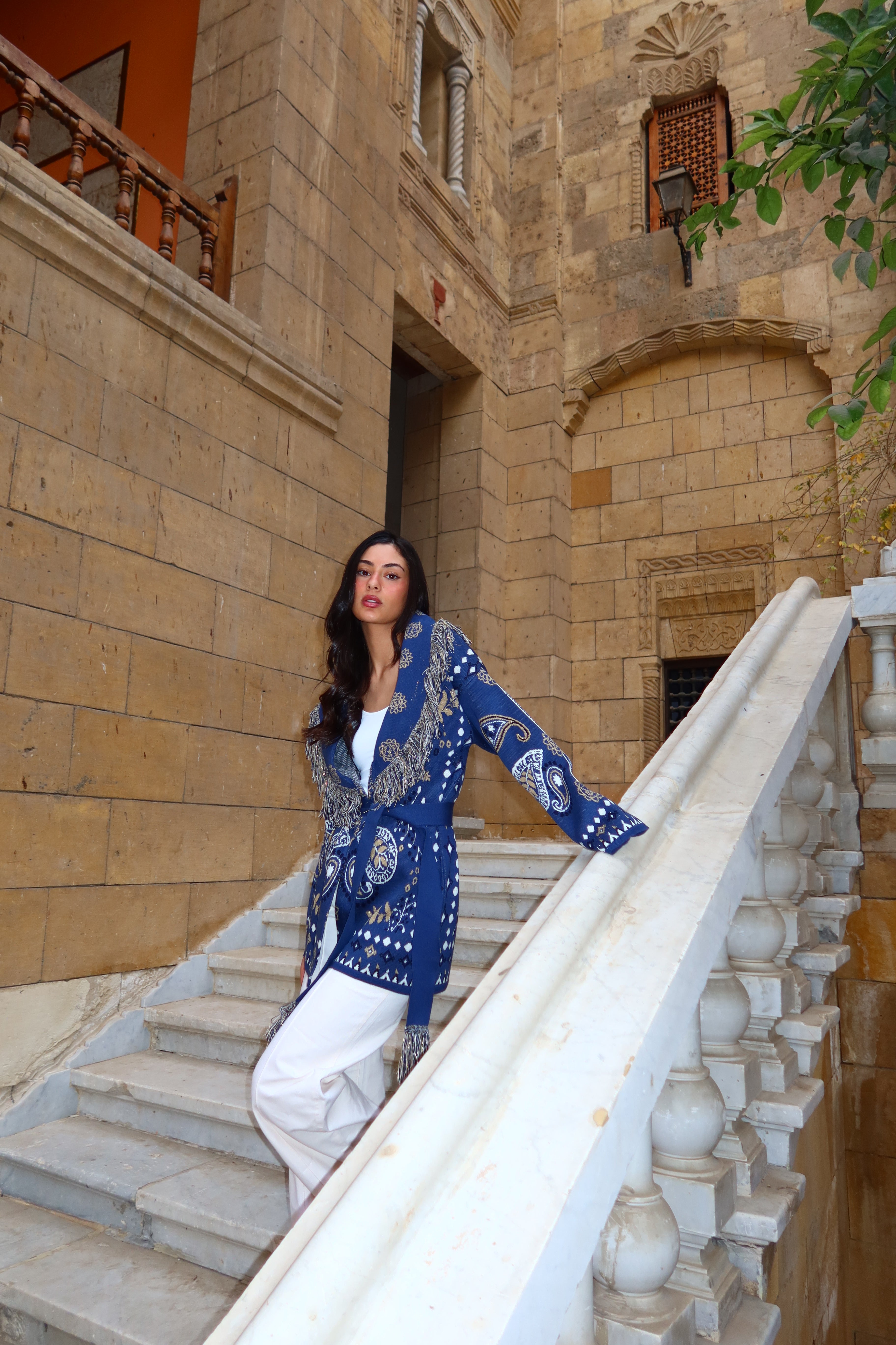 Blue Aurora Knit Cardigan