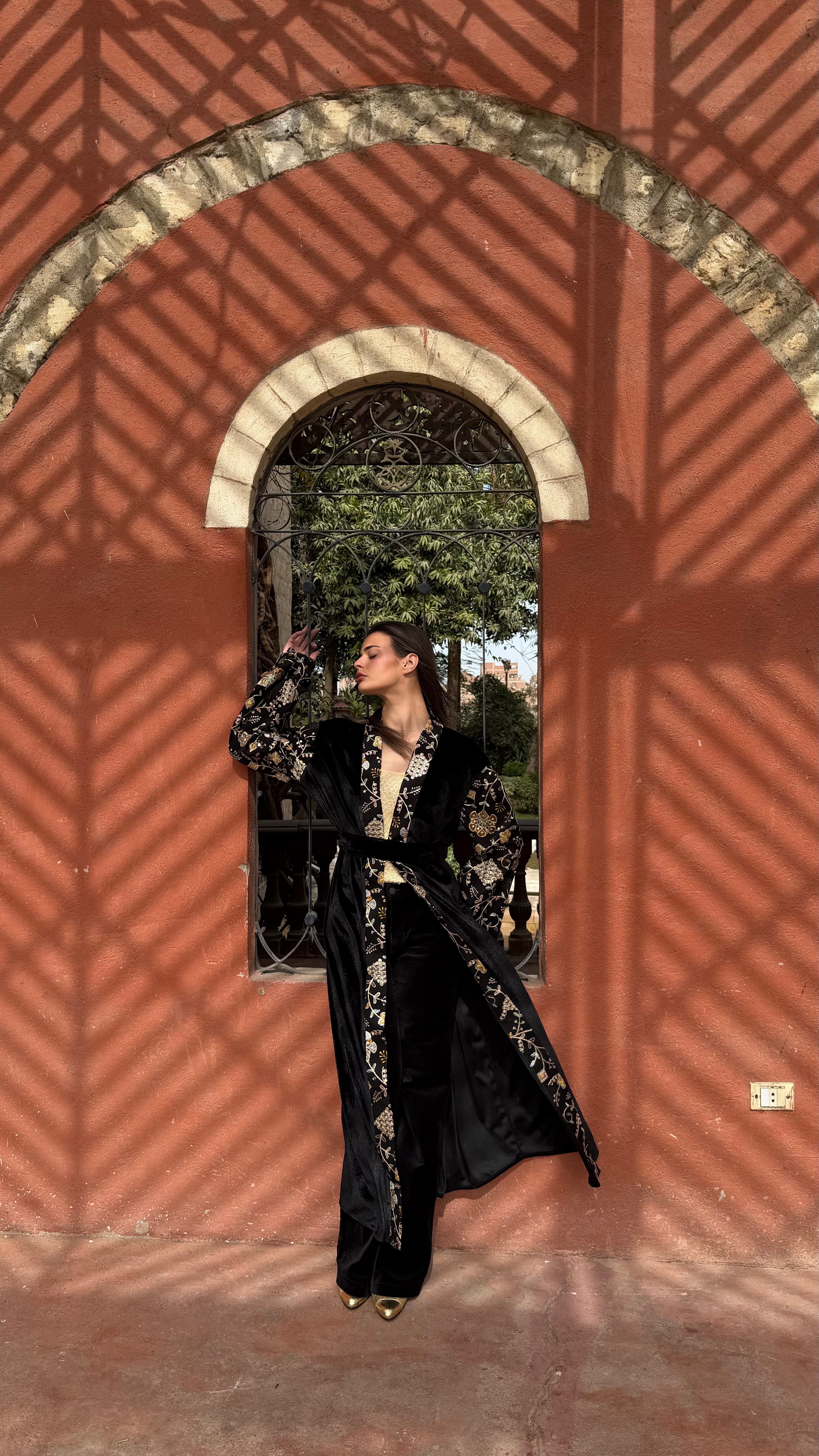 Golden Crescent Velvet