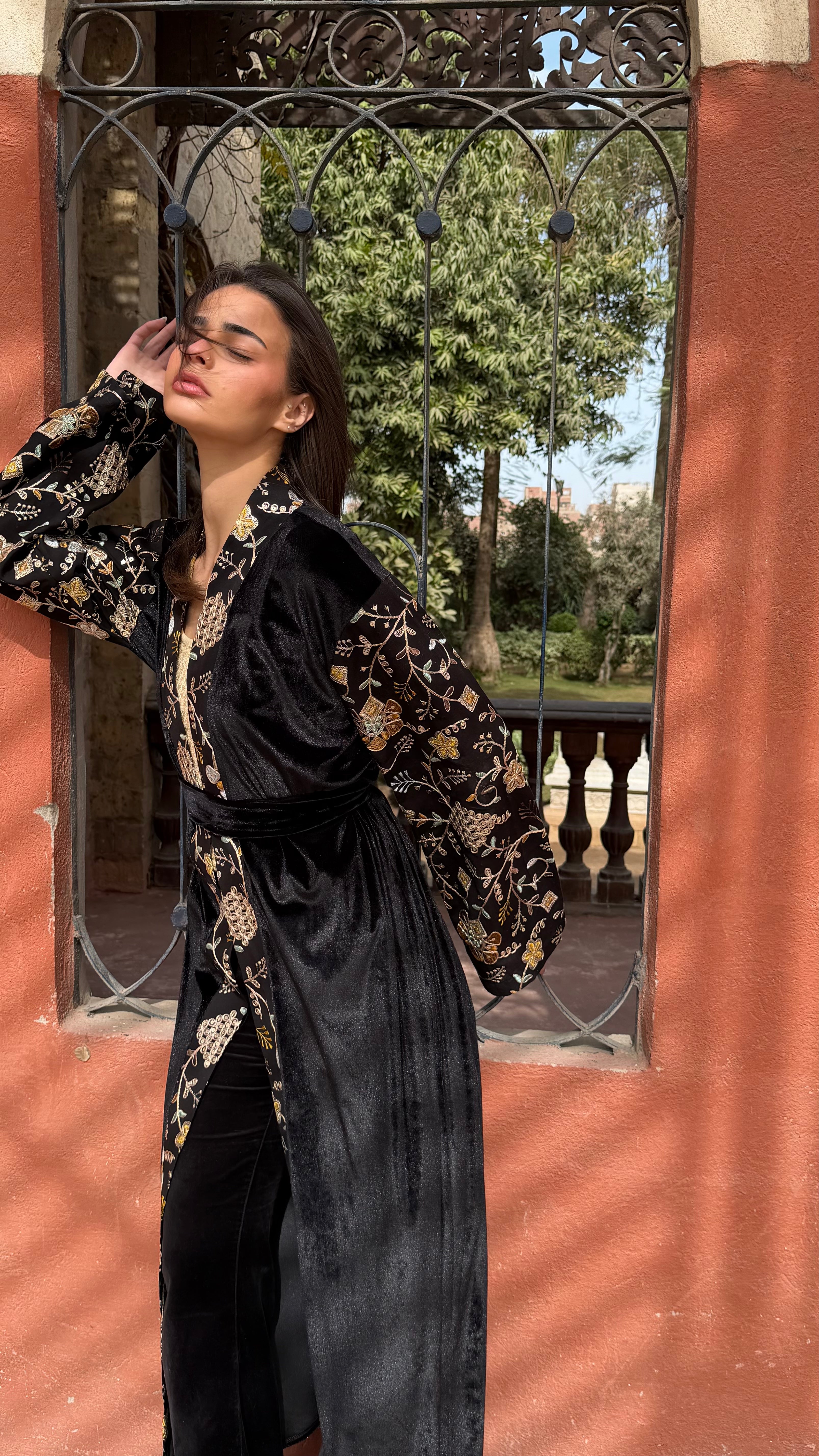 Golden Crescent Velvet