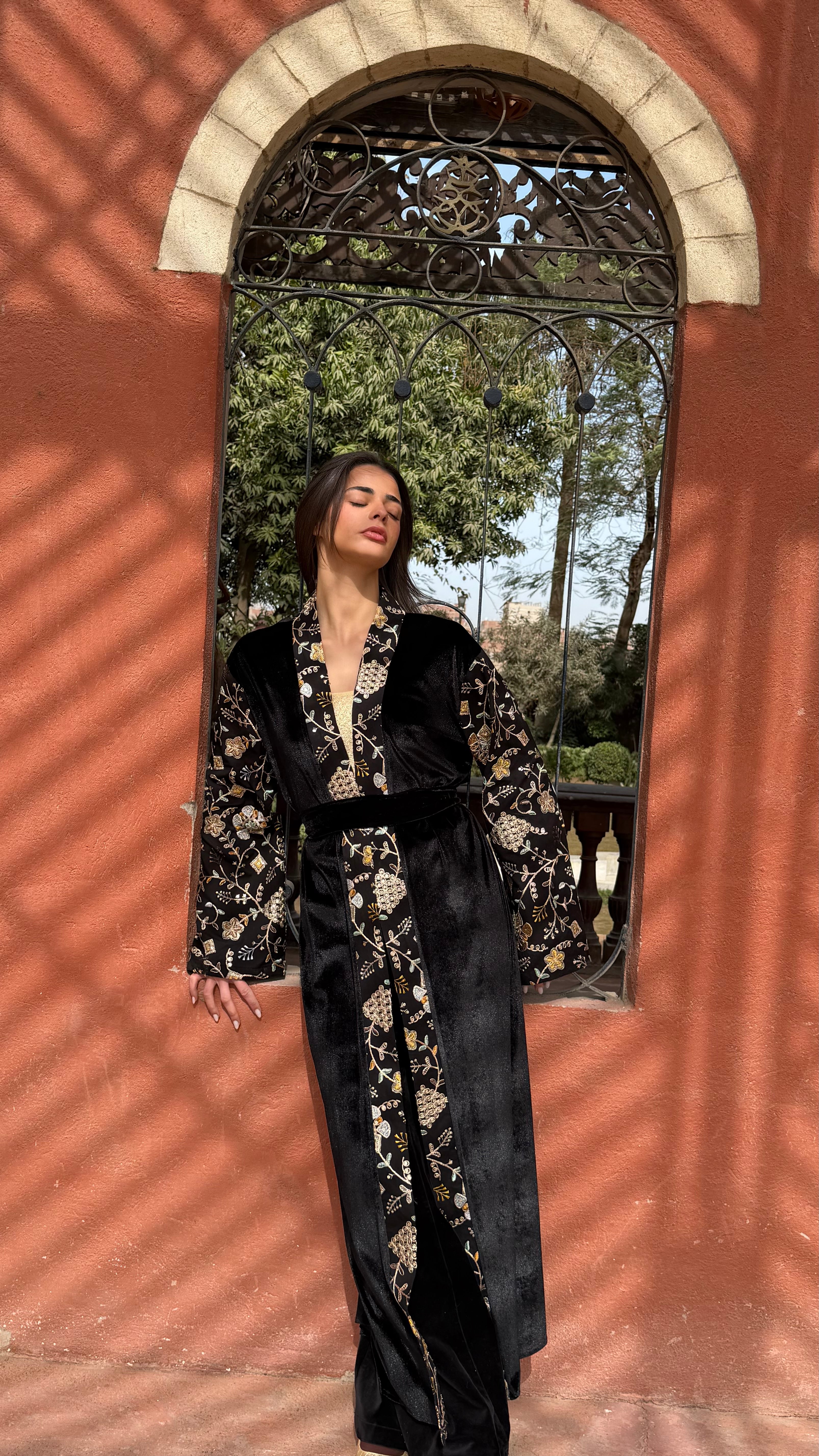 Golden Crescent Velvet