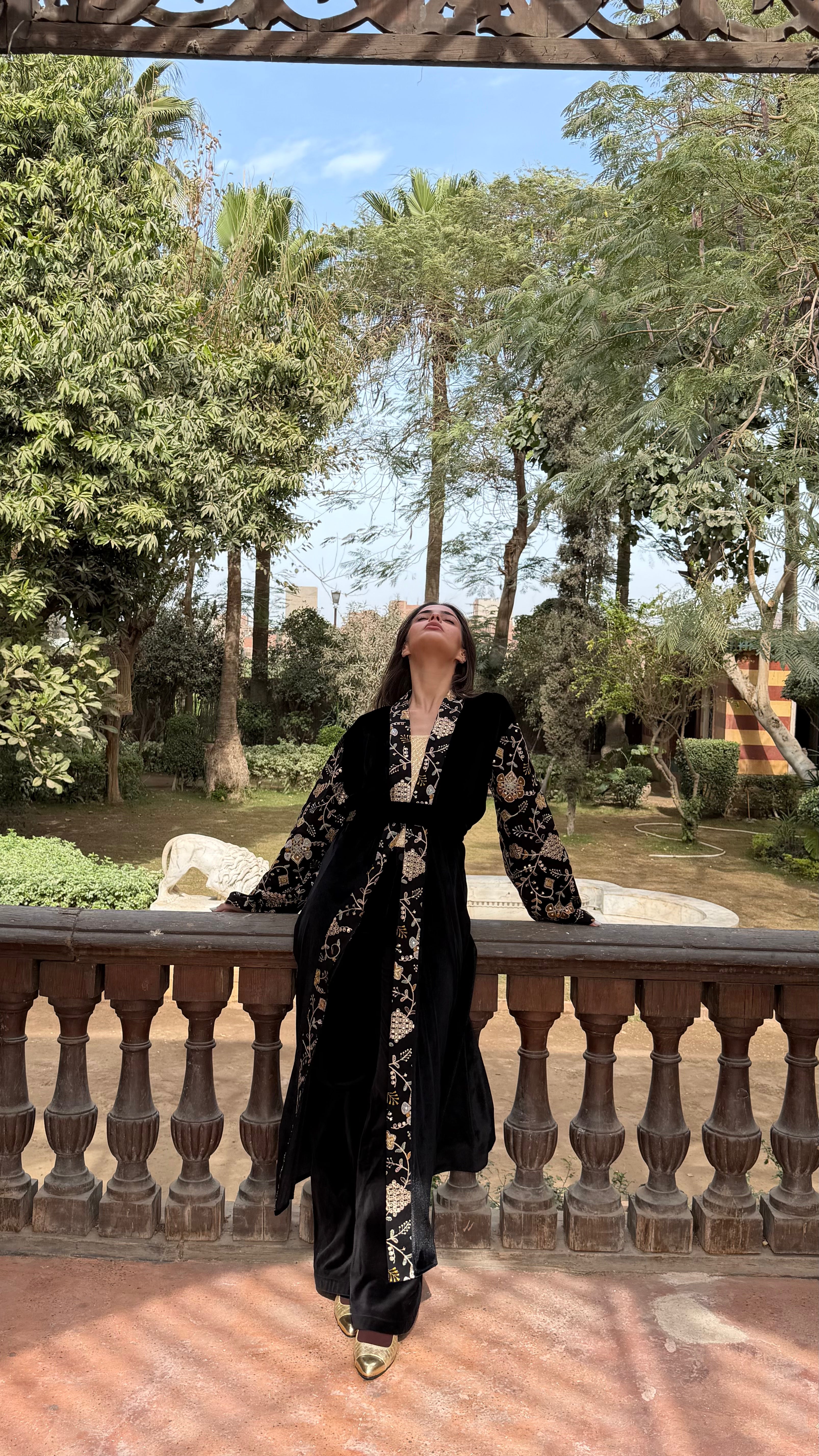 Golden Crescent Velvet