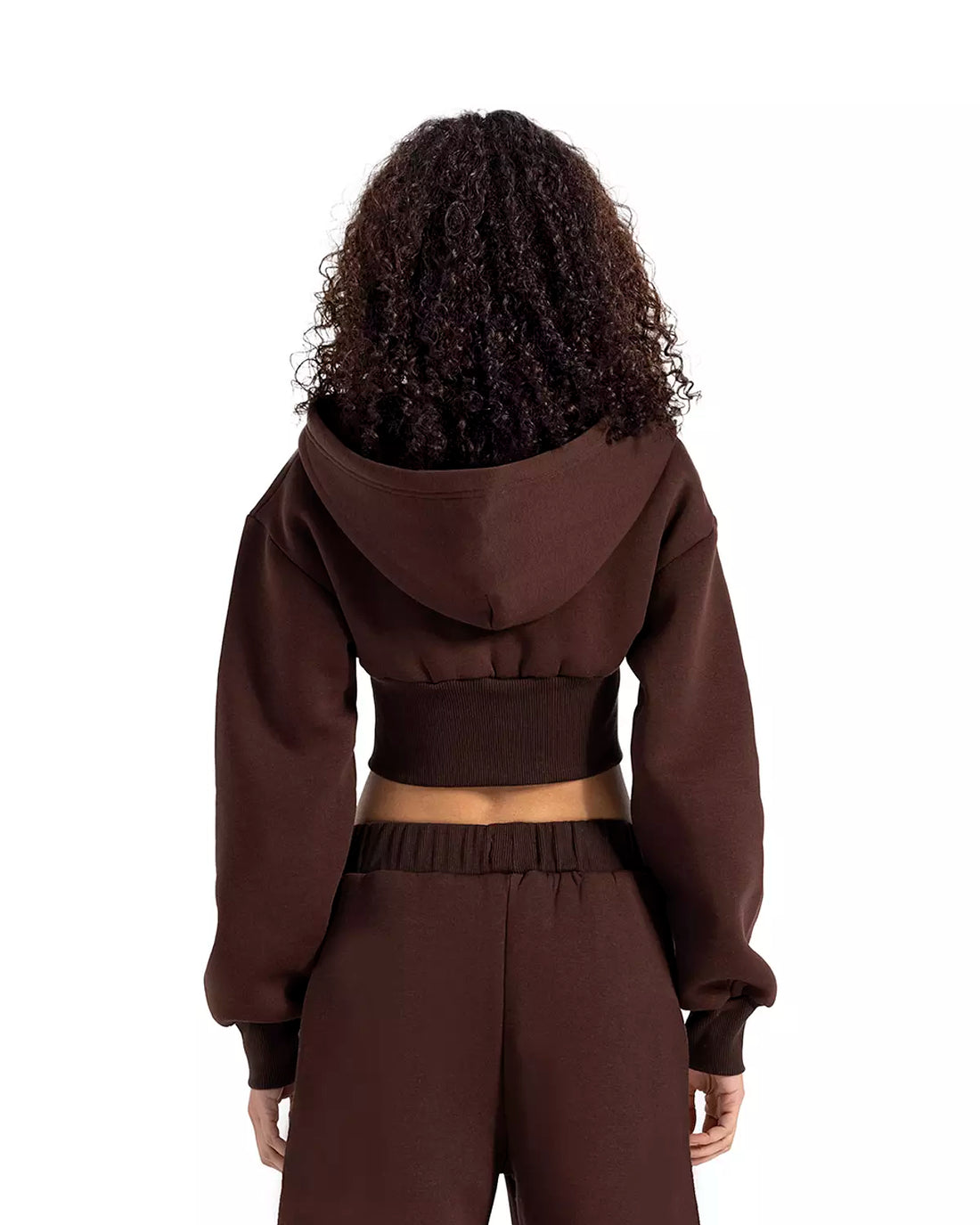 chocolate cropped jacket