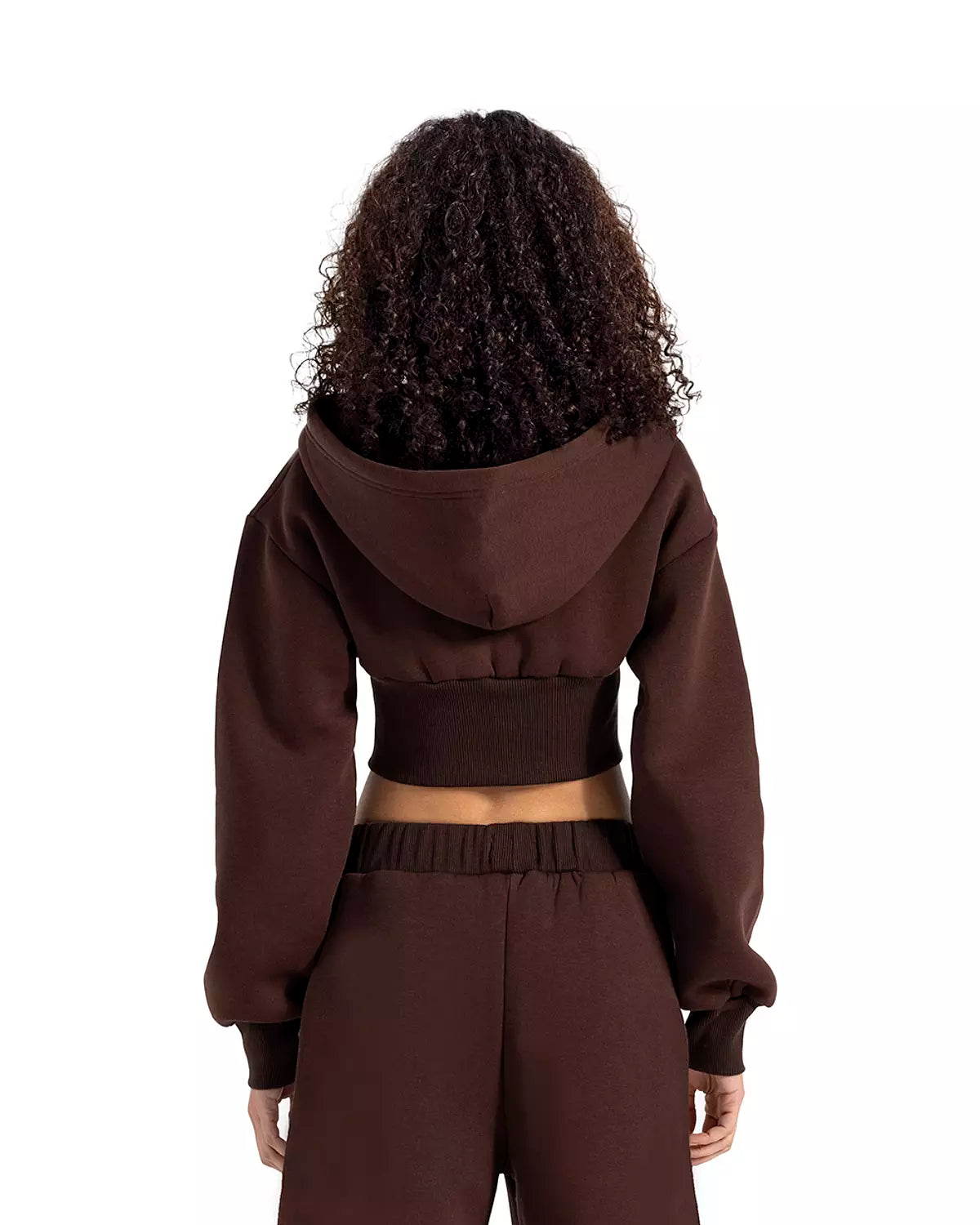 chocolate cropped jacket
