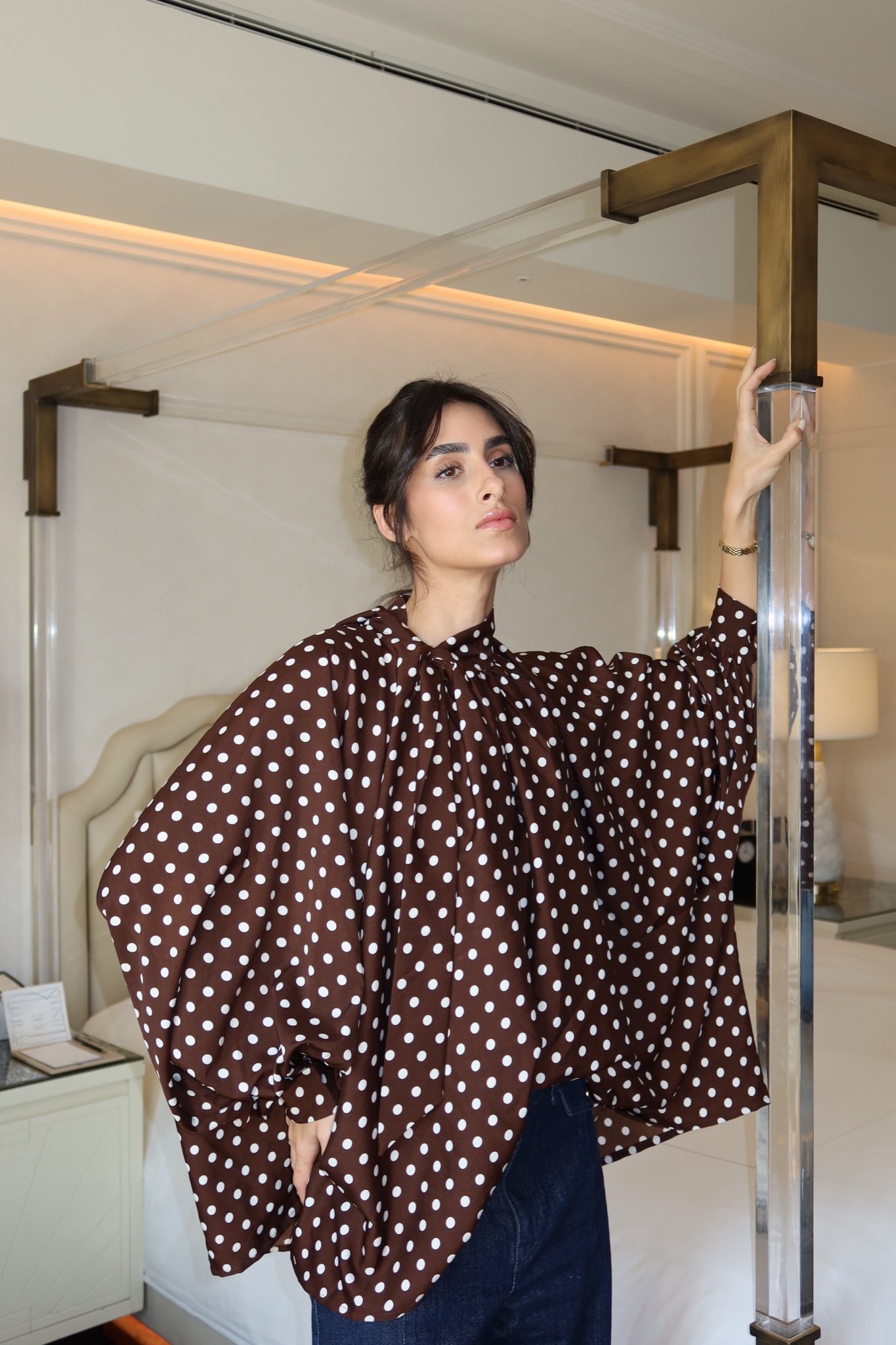 Polka Flow Blouse