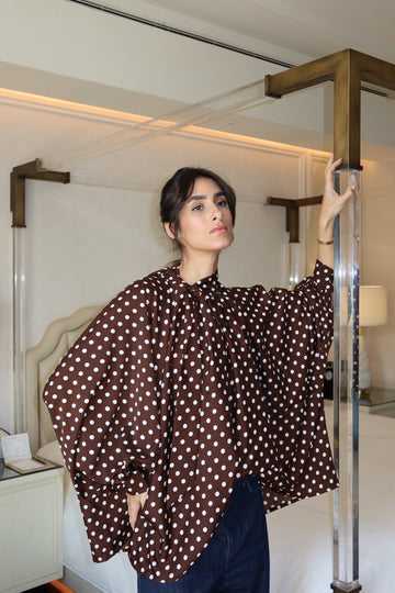 Polka Flow Blouse