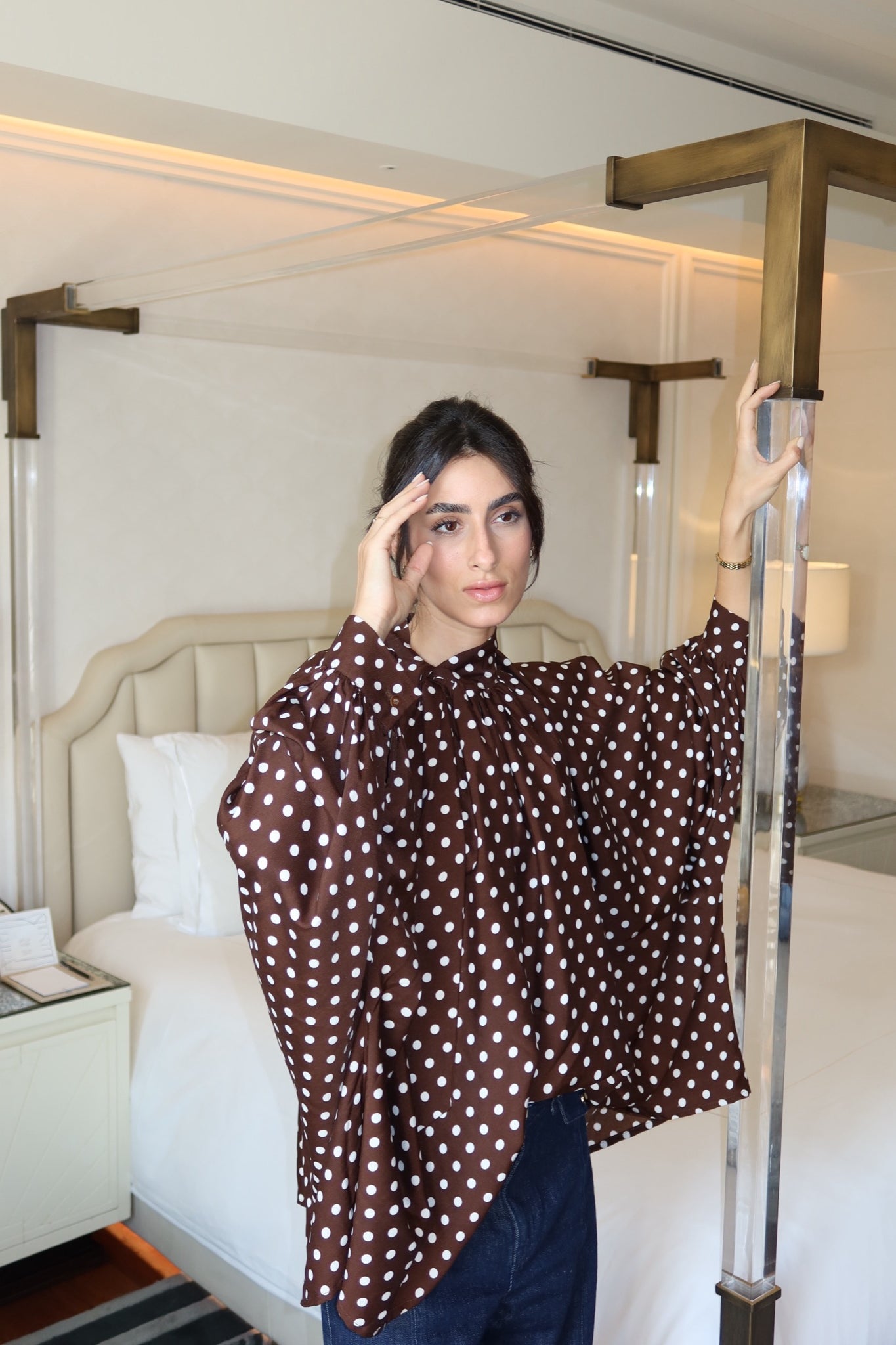 Polka Flow Blouse