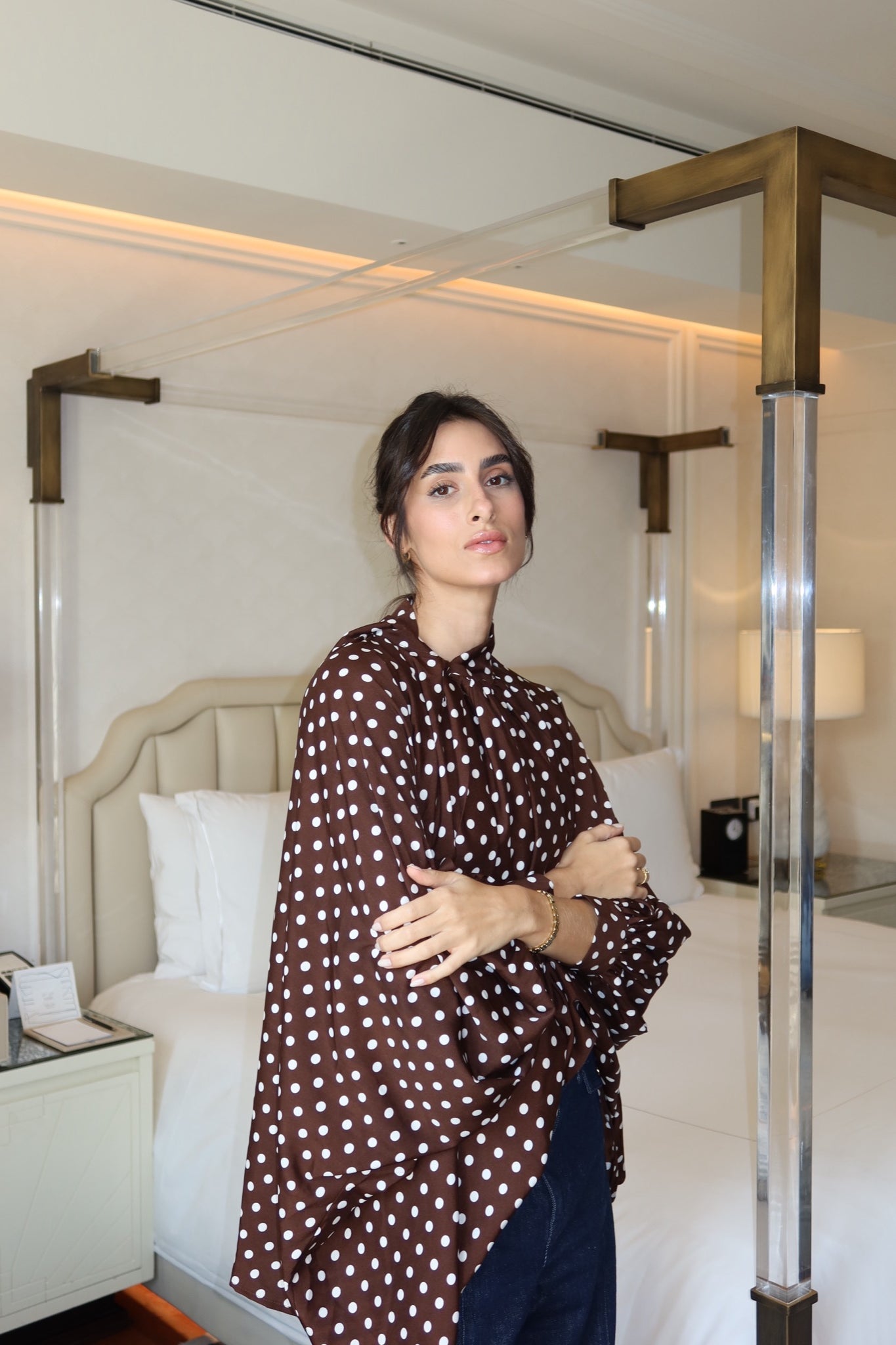 Polka Flow Blouse