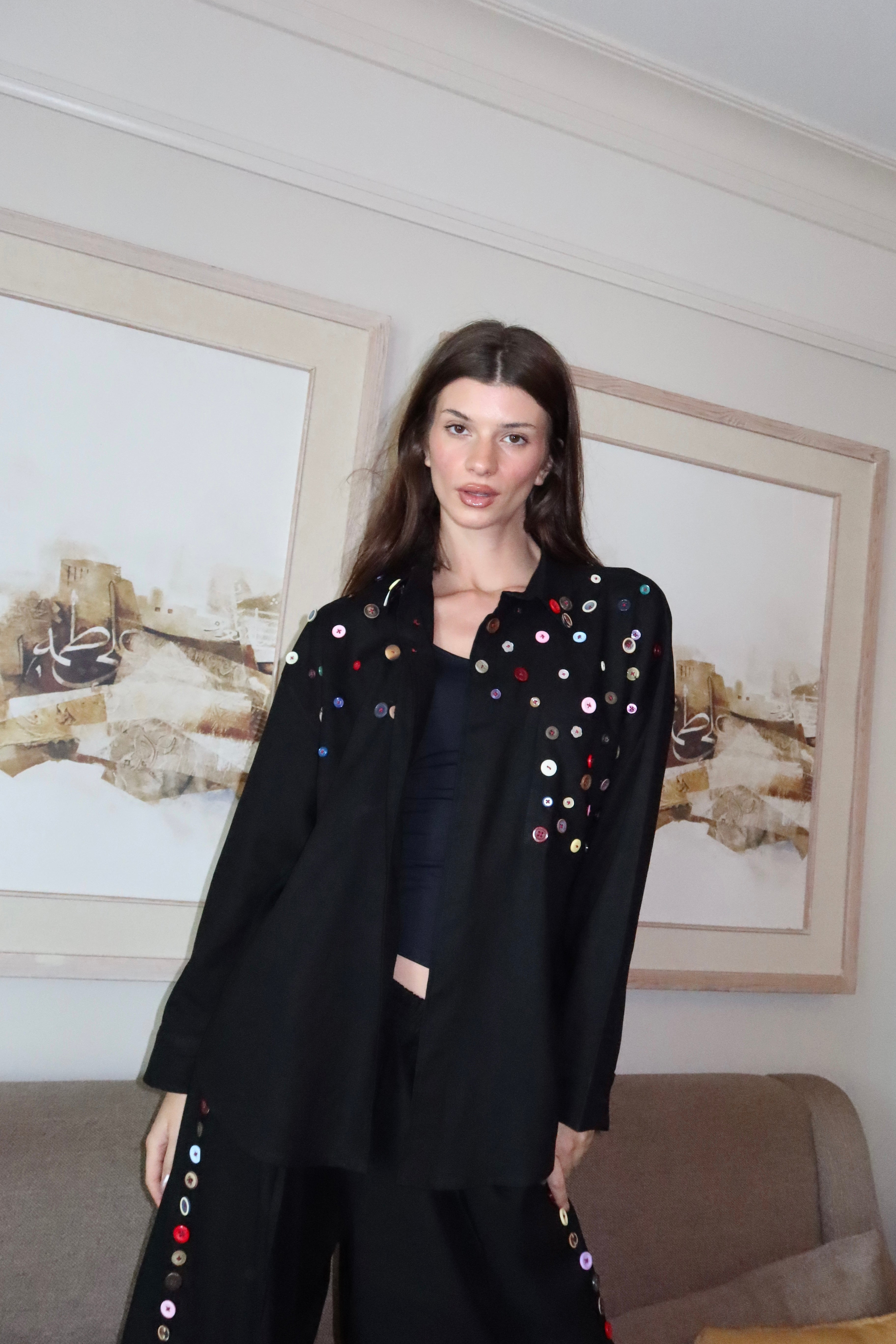 Button Extension In Chemise