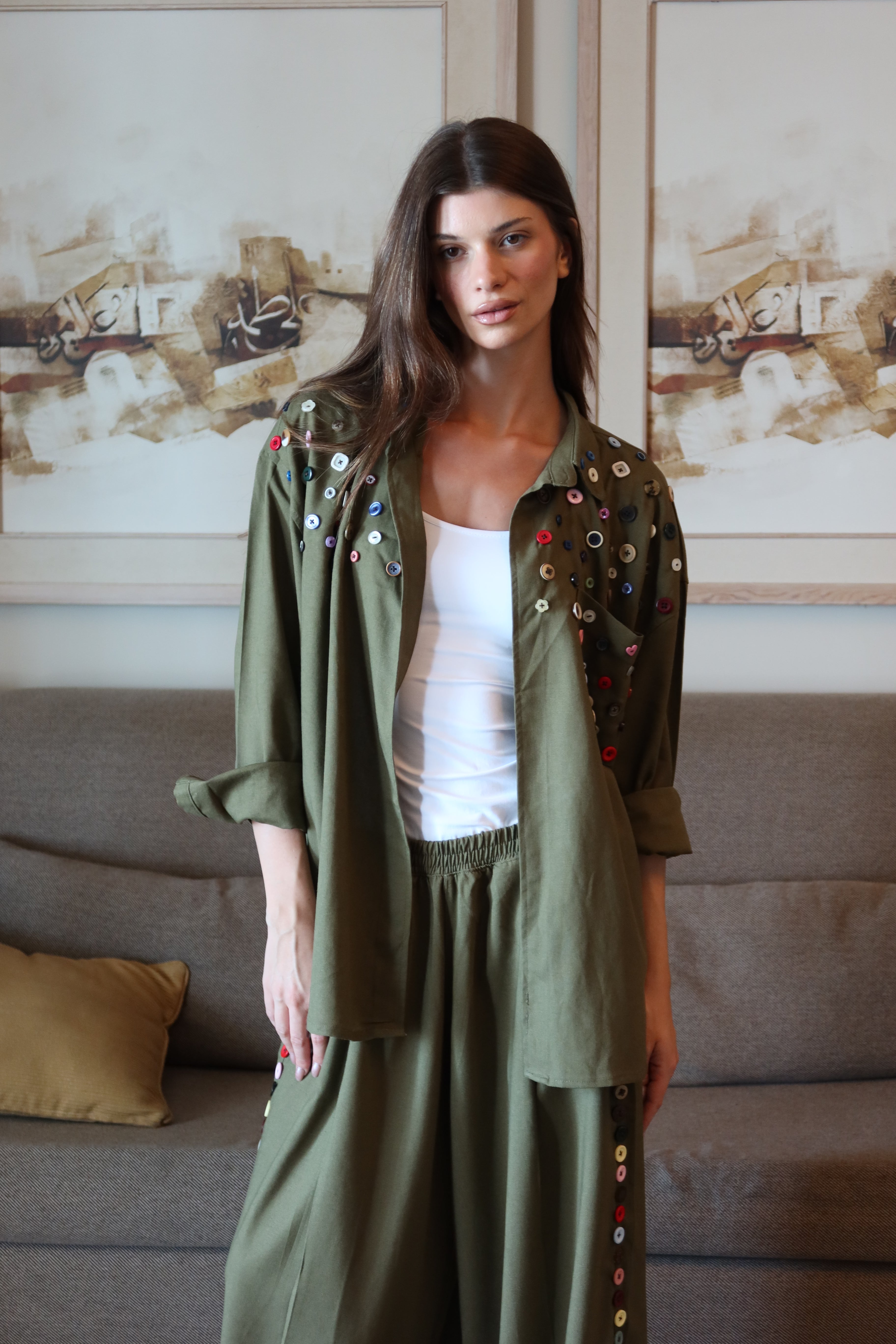Button Extension In Chemise