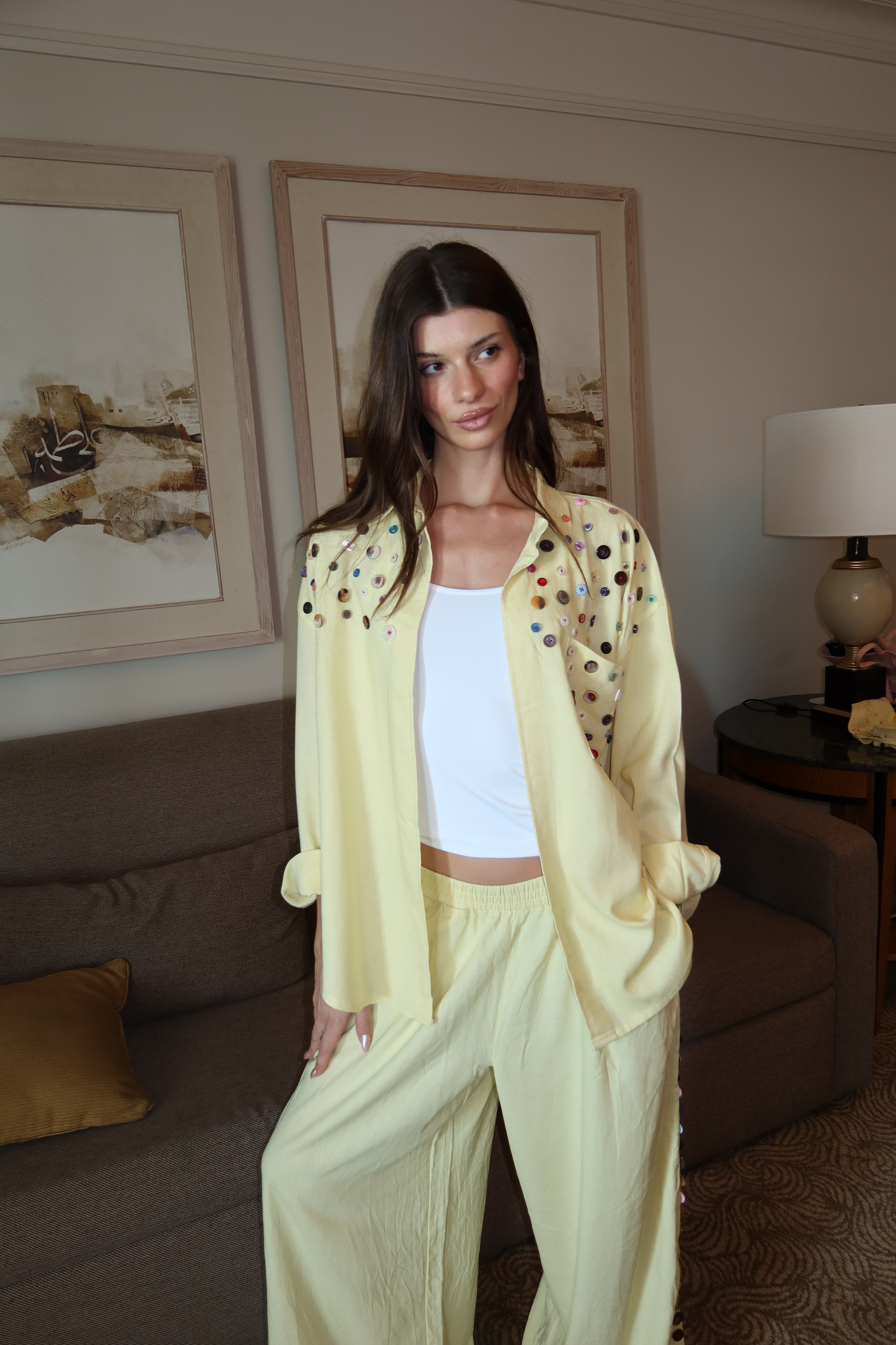 Button Extension In Chemise
