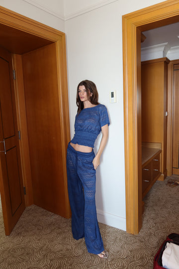 Blue Lace Set