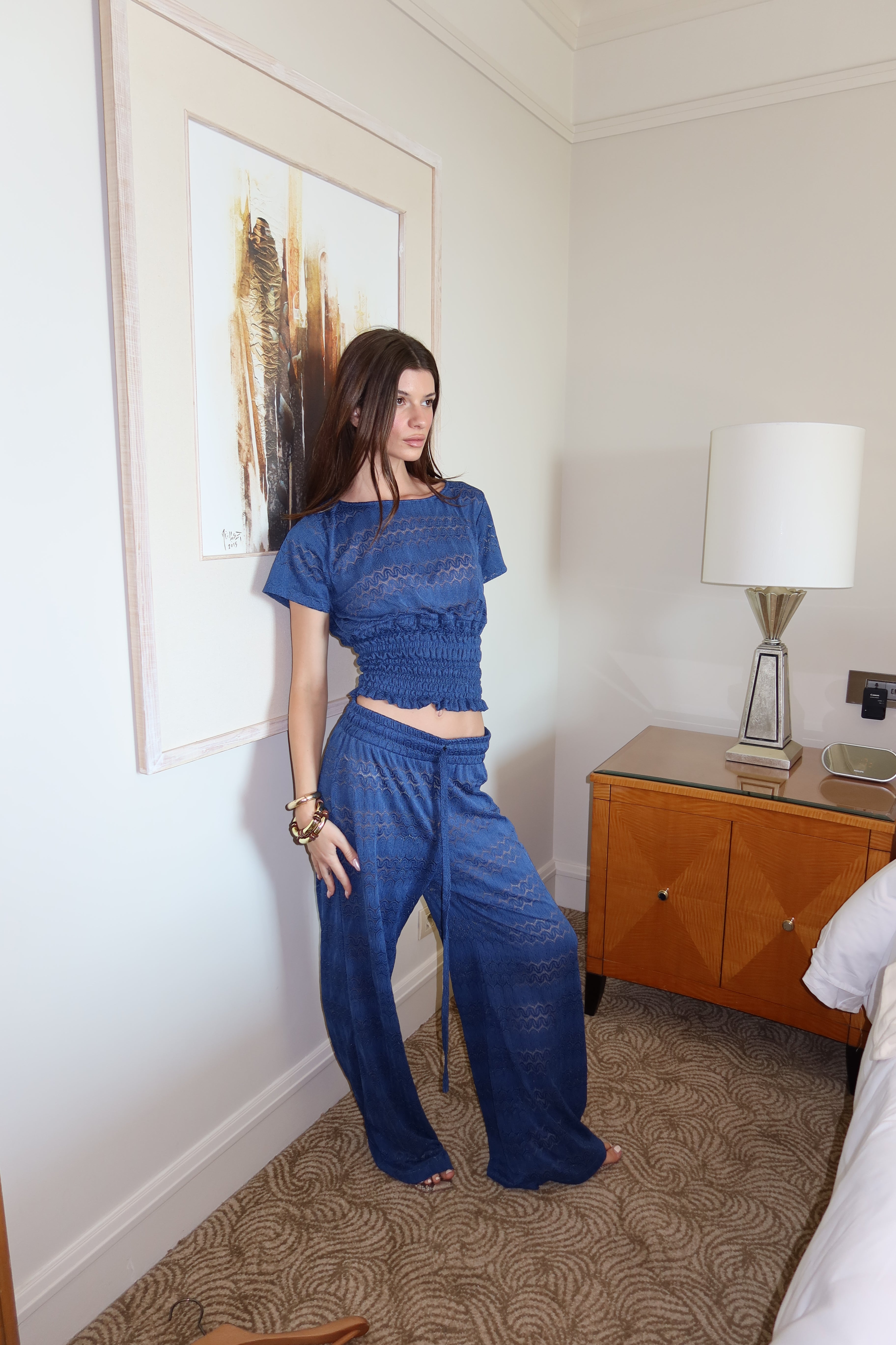 Blue Lace Set