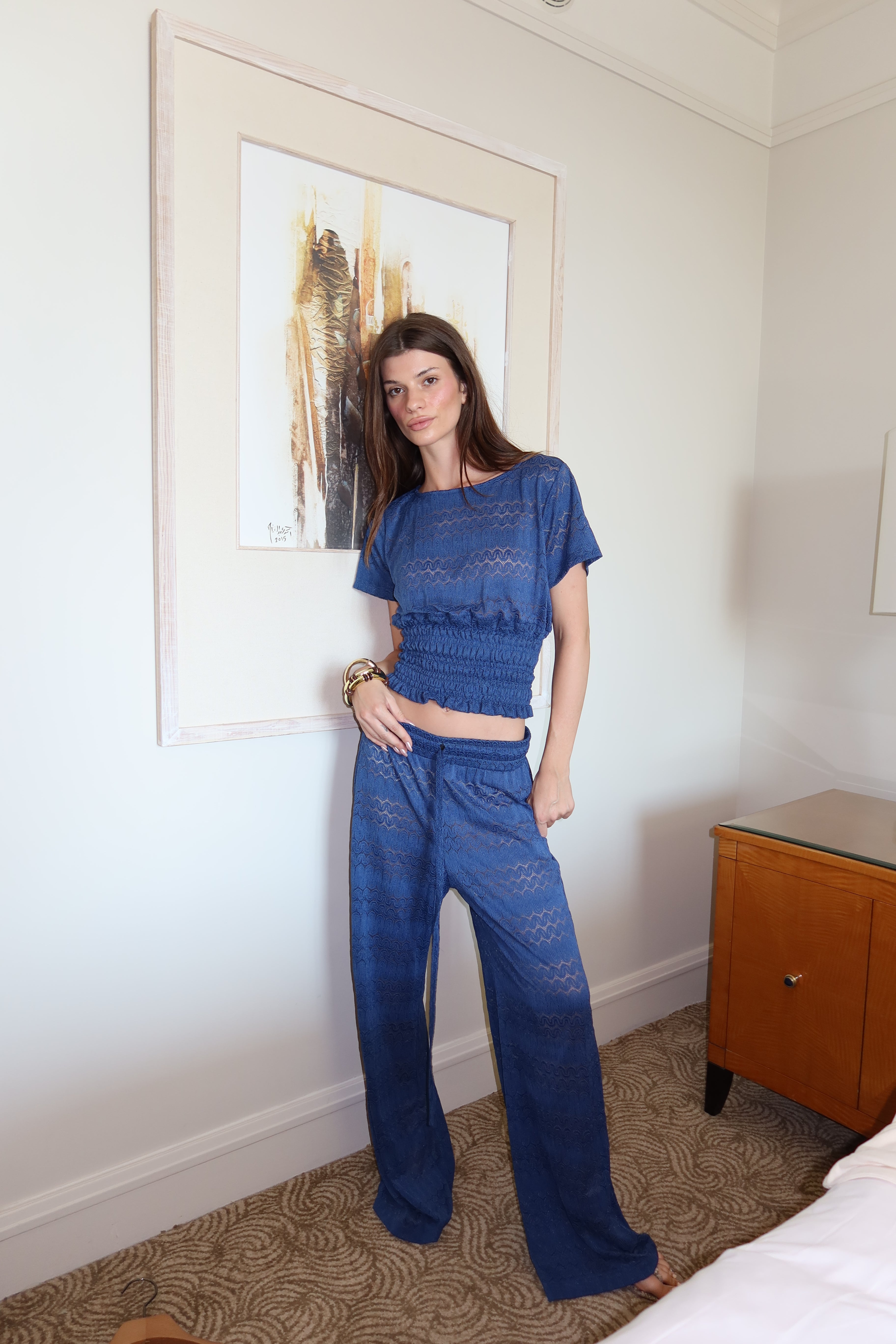 Blue Lace Set