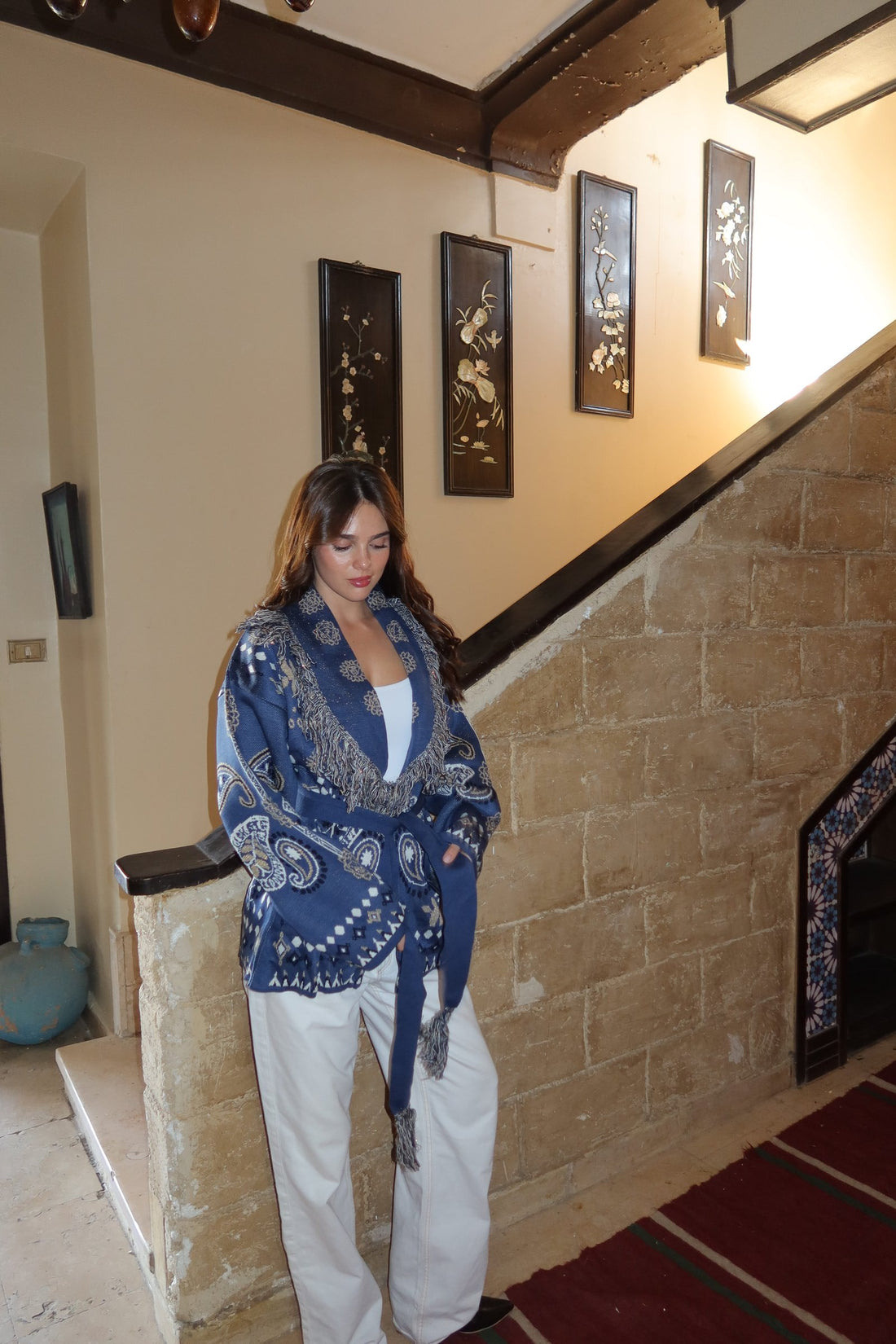 Blue Aurora Knit Cardigan