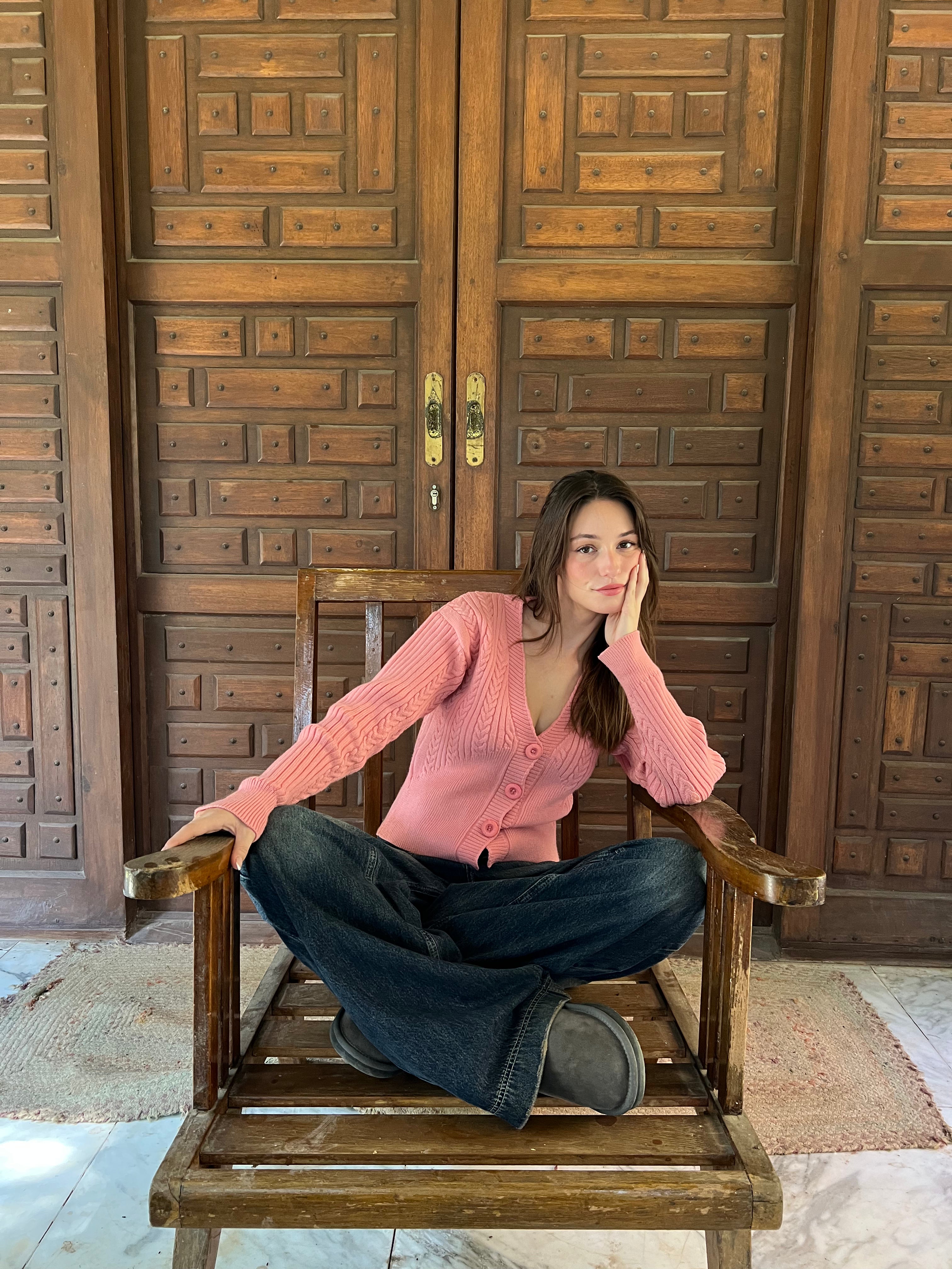 Twisted Tricot Jacket