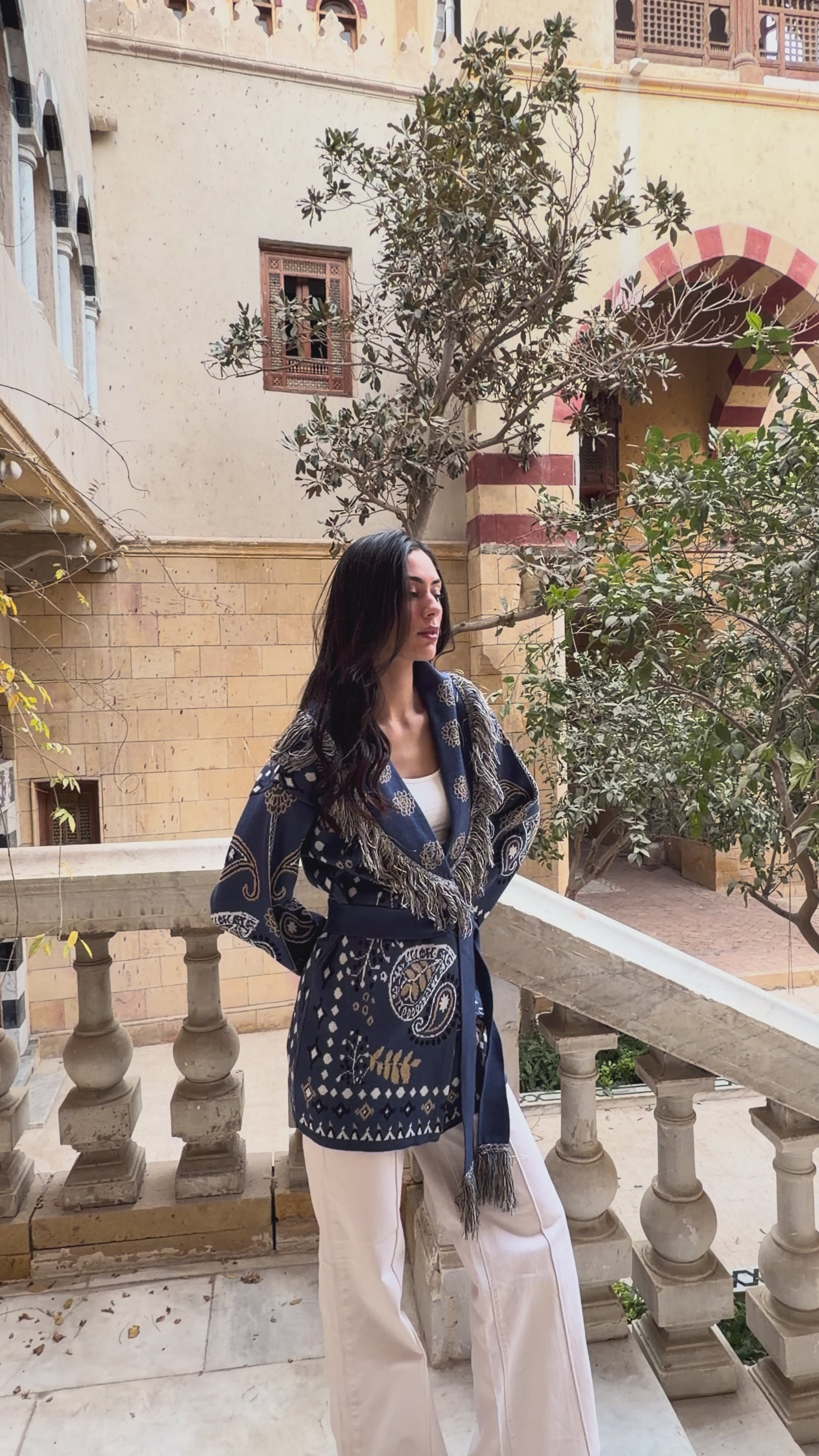 Blue Aurora Knit Cardigan