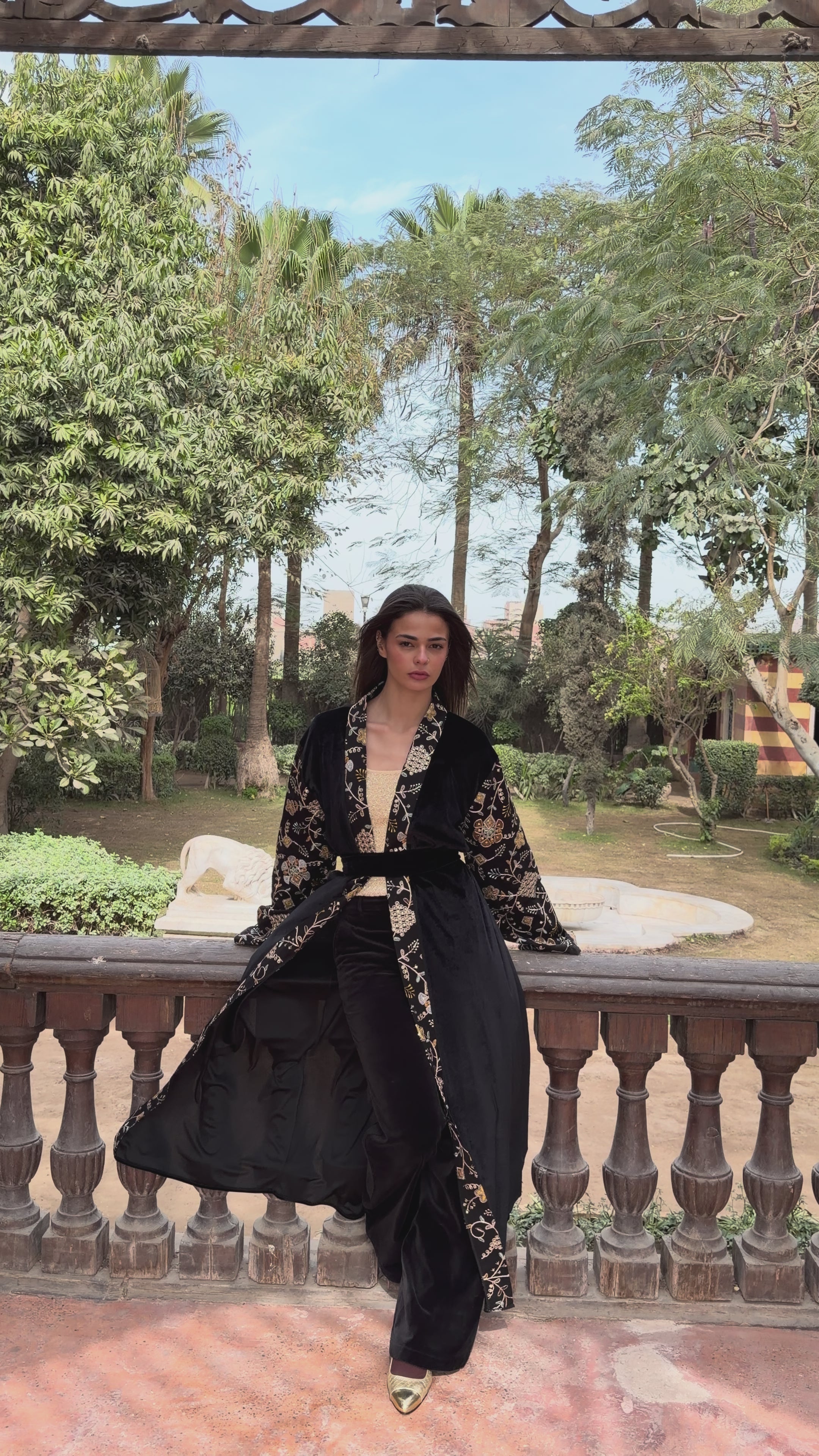 Golden Crescent Velvet