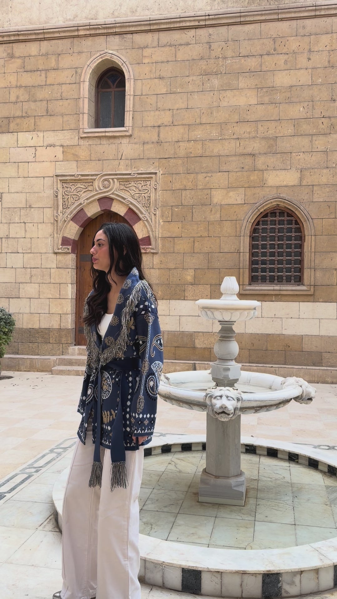 Blue Aurora Knit Cardigan