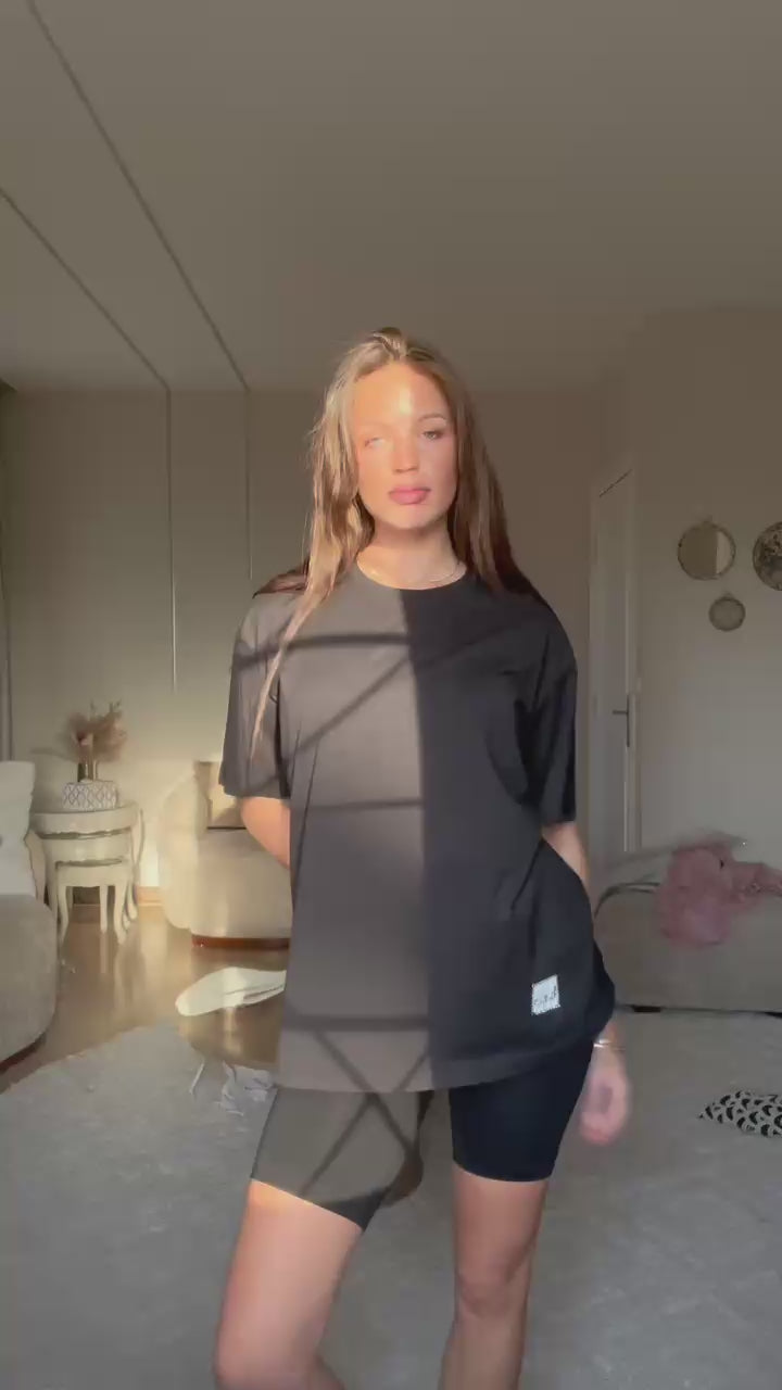 Black Oversized T-Shirt