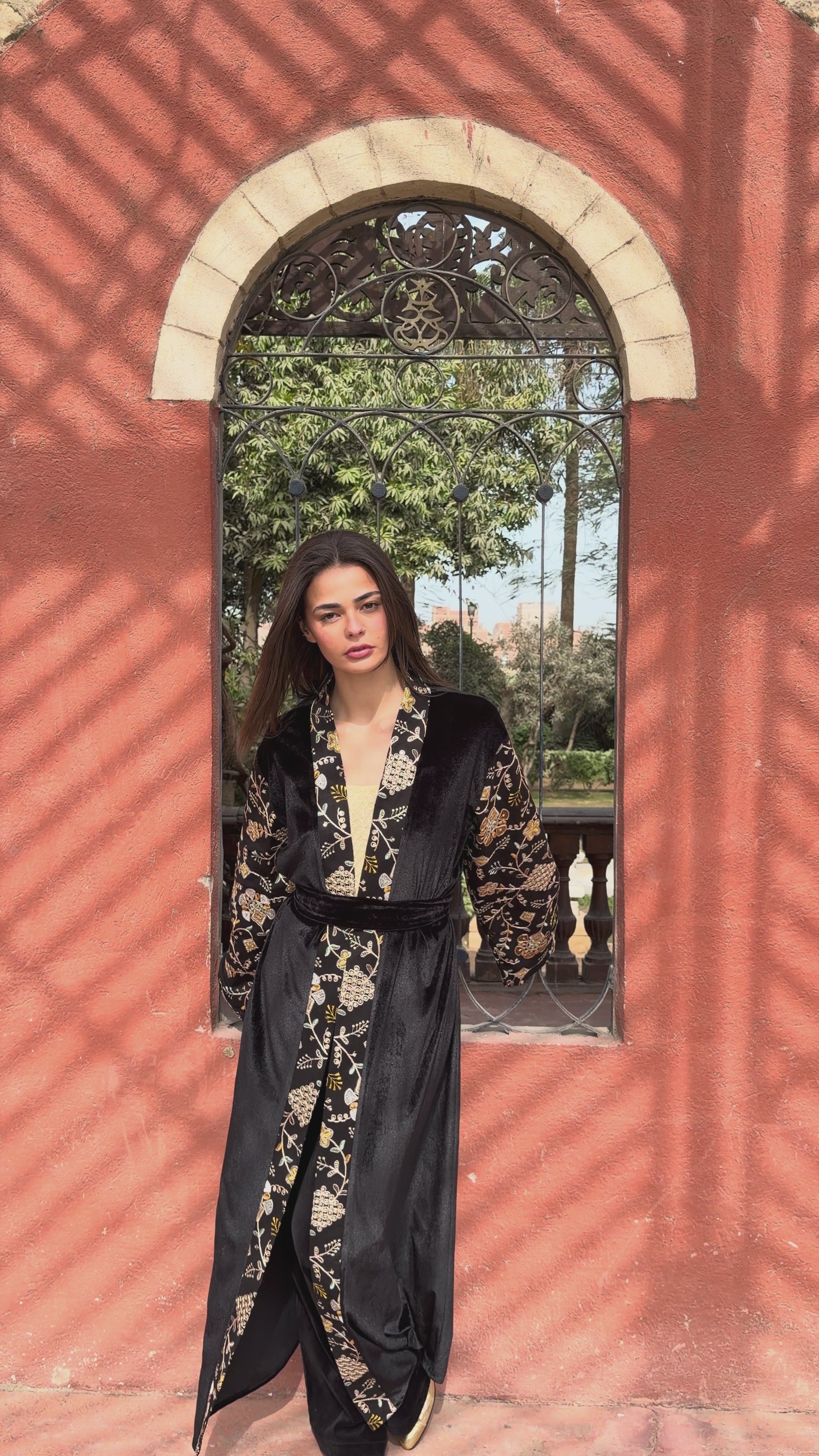 Golden Crescent Velvet