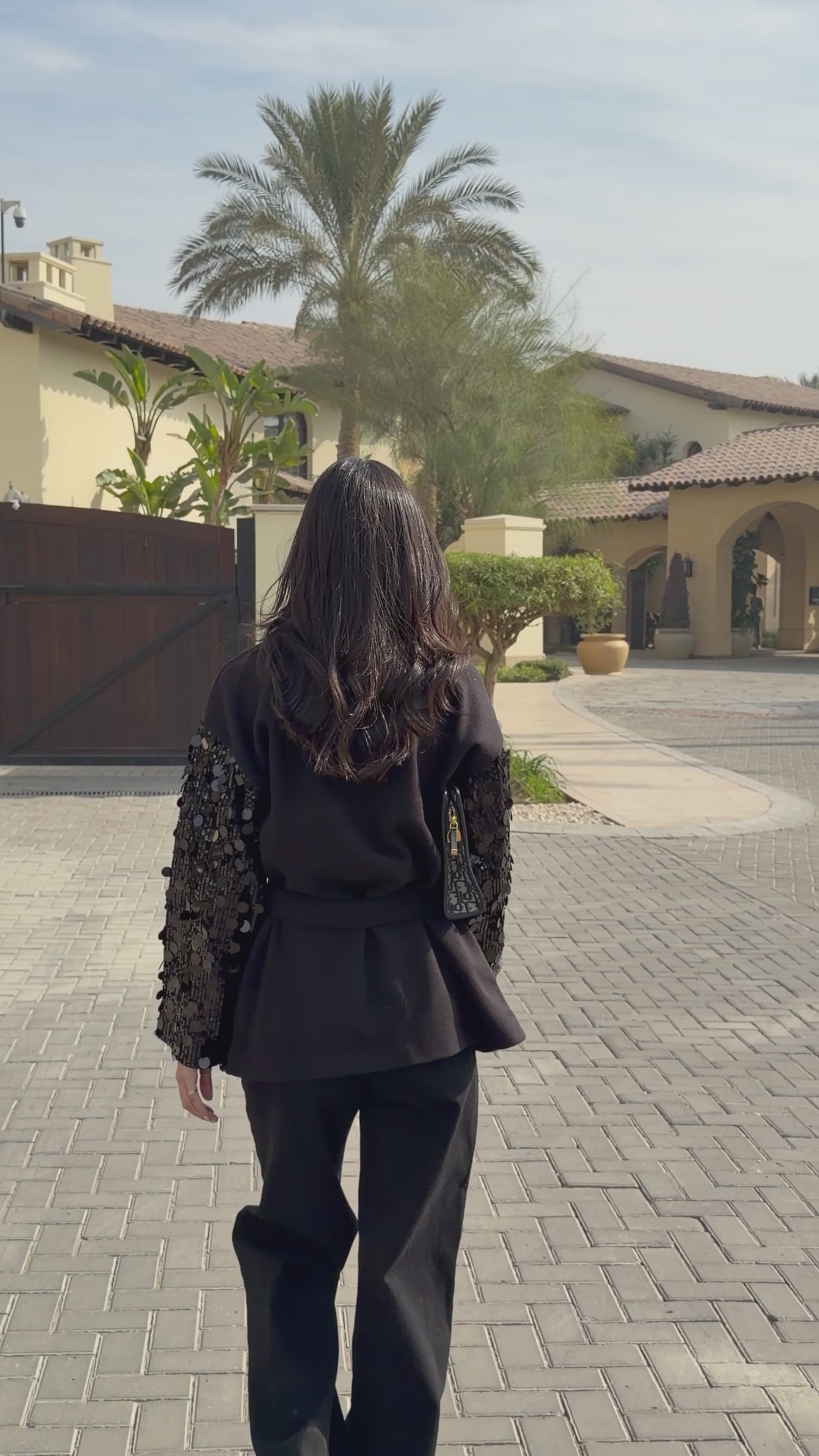 Moonlight Sparkle Cardigan In Black